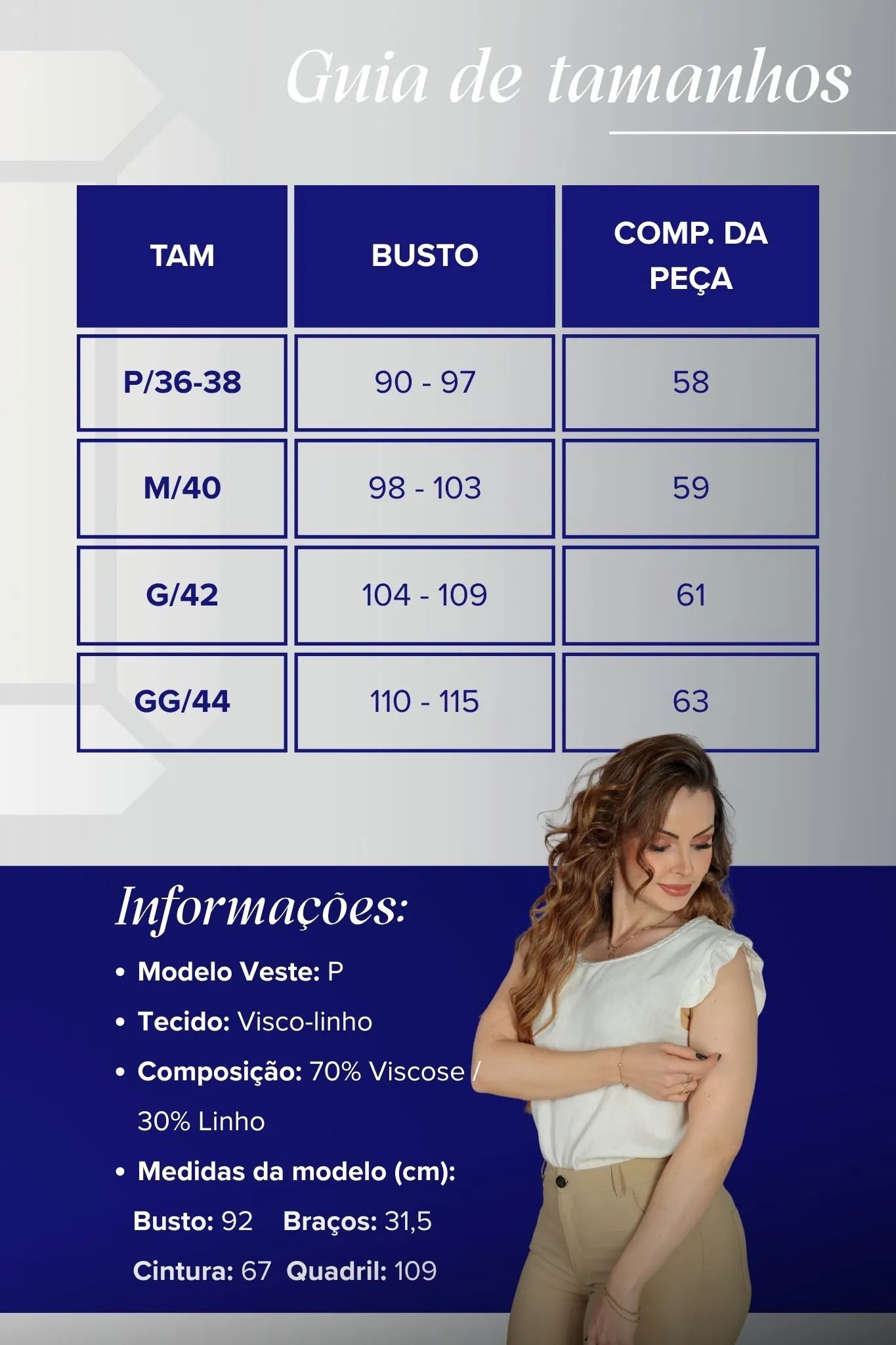 Blusa Detalhe Gola Trançada Em Visco-linho Laura Off White