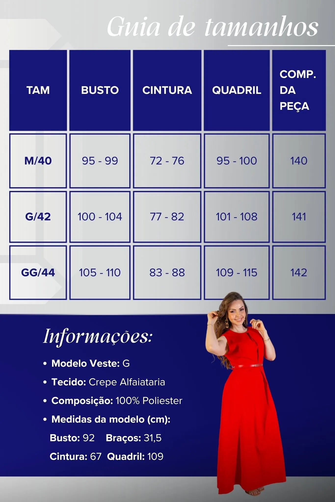 Vestido Longo Alfaiataria Detalhe Cinto Patrícia Poeta Vermelho