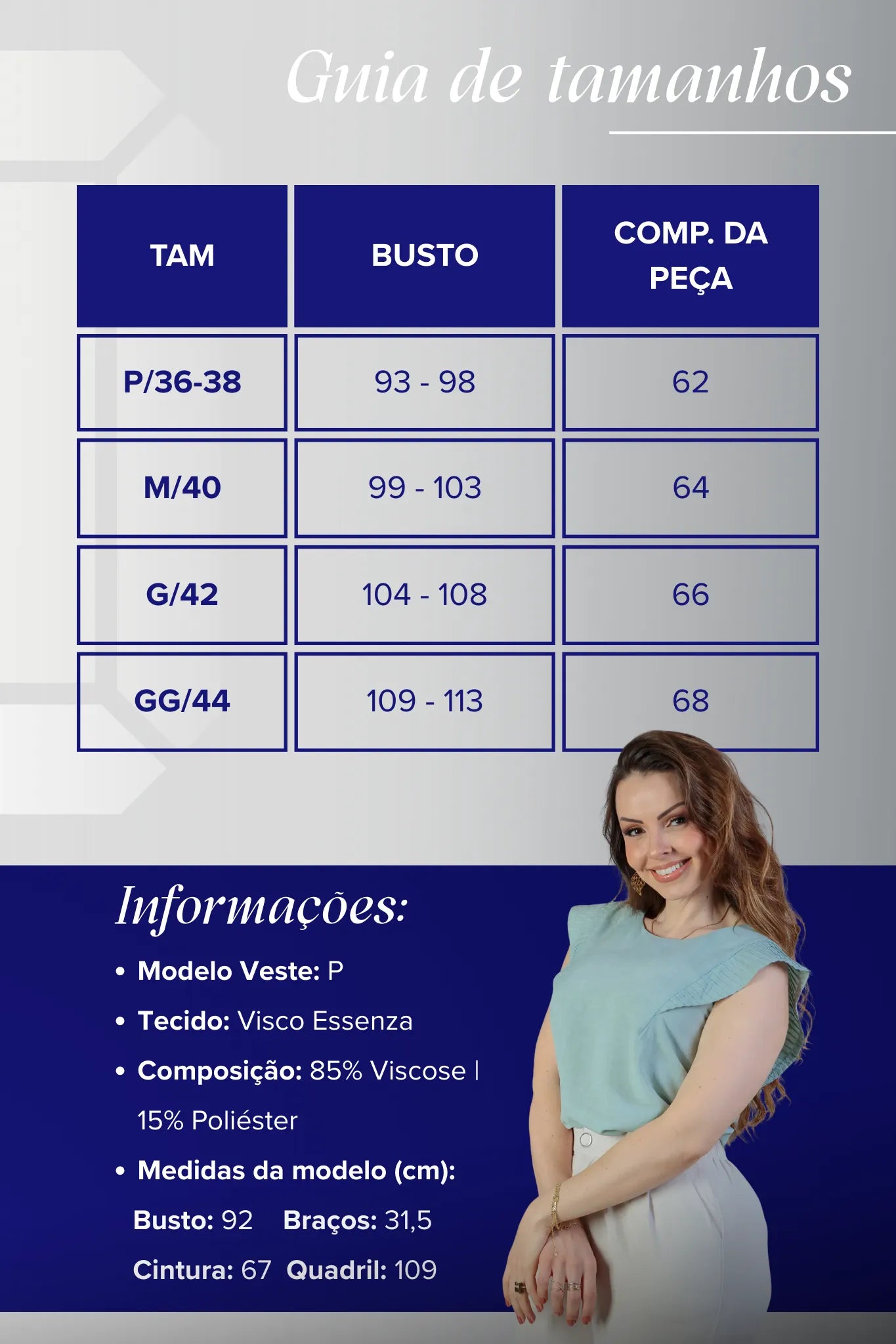 Blusa Regata Detalhe Babado Maísa Visco Essenza Verde