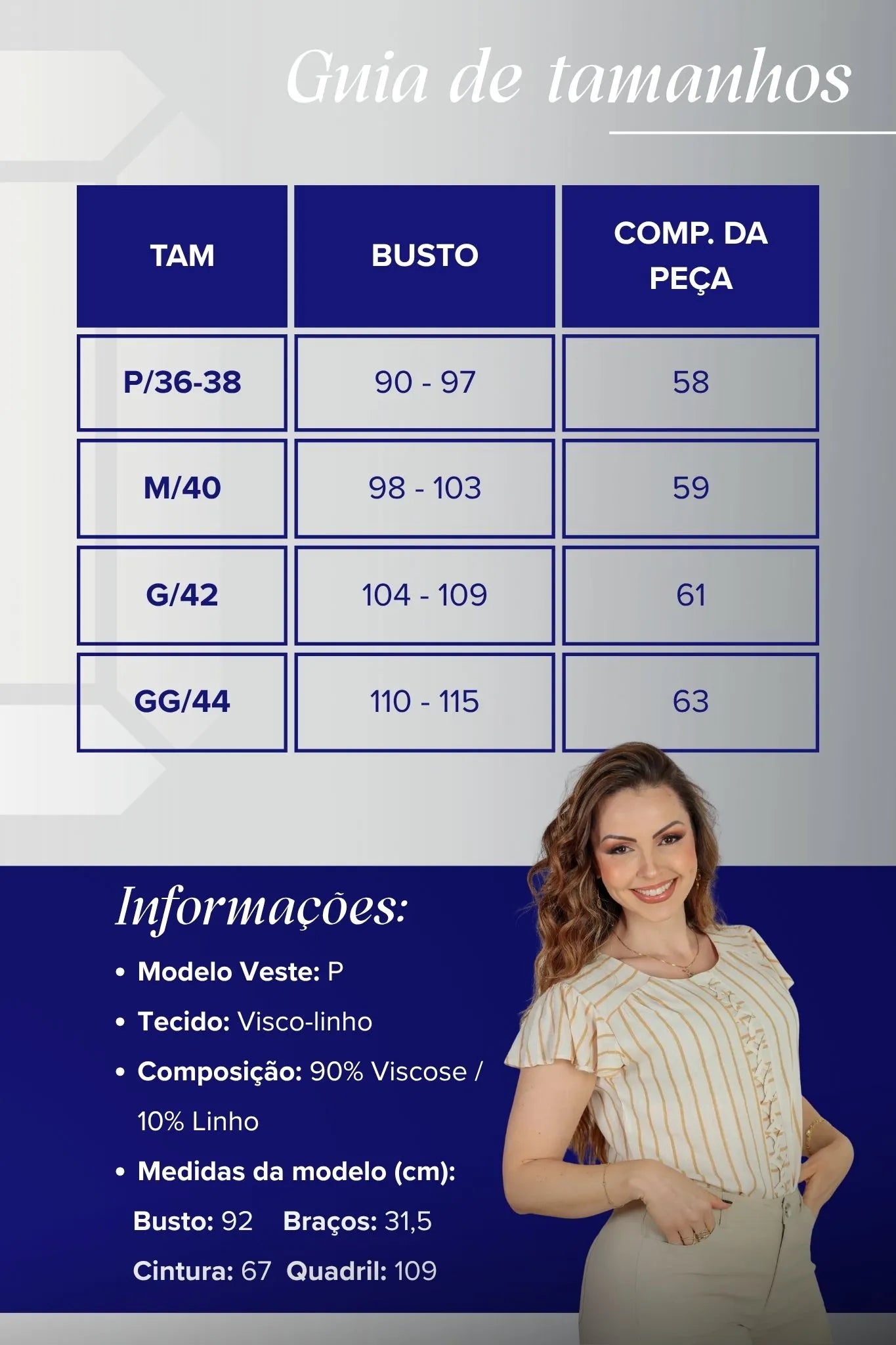 Blusa Babados Manga Detalhe Trançado Em Visco-linho Jenifer Marrom