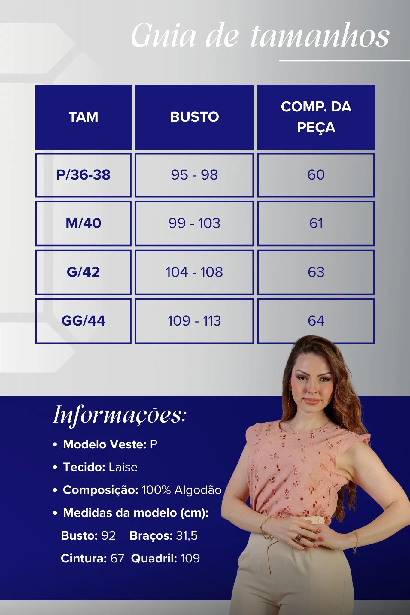 Blusa Regata Em Algodão Textura Bordada Laise Suzy Rose