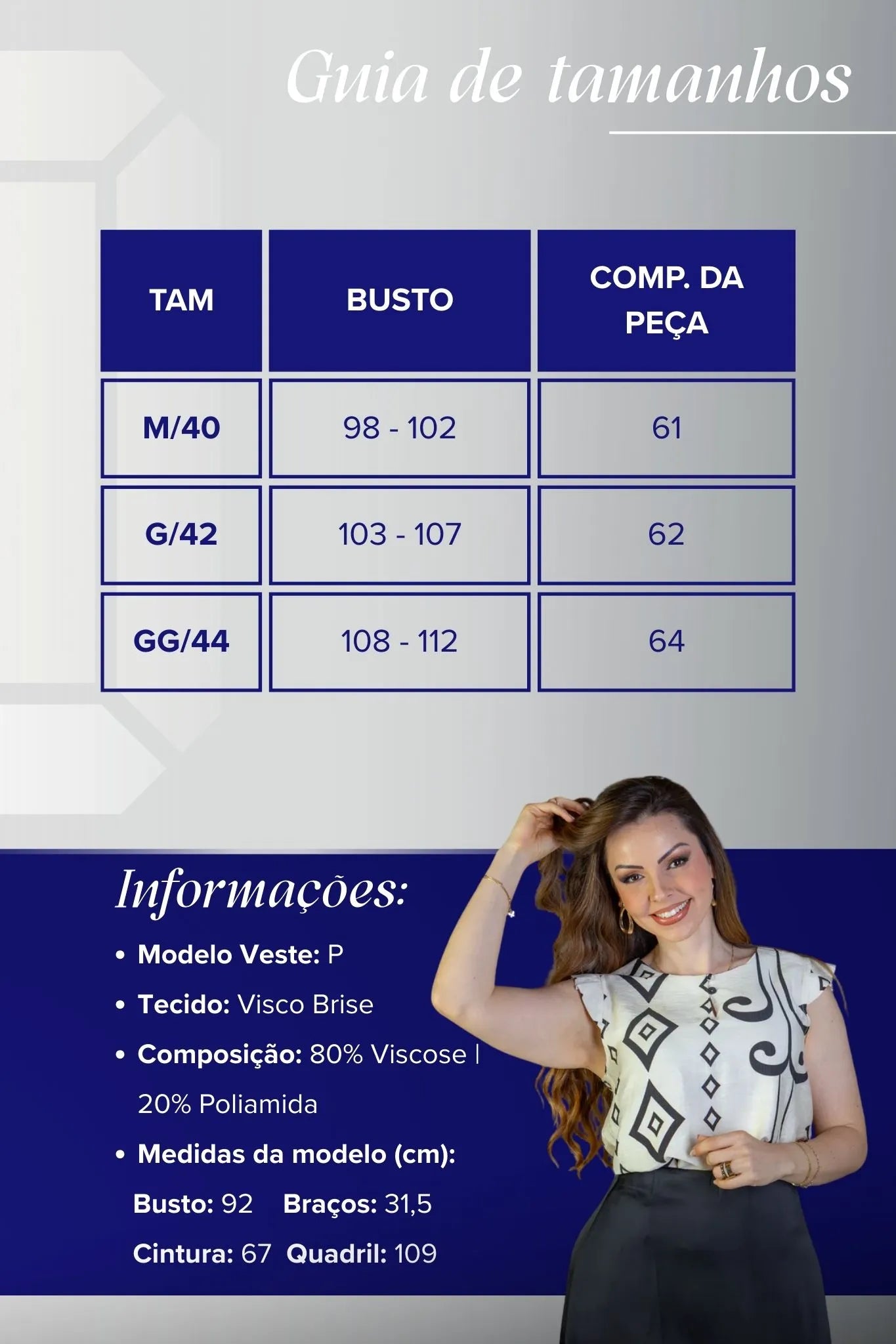 Blusa Regata Babados Sheila Visco Brise Estampada Preta