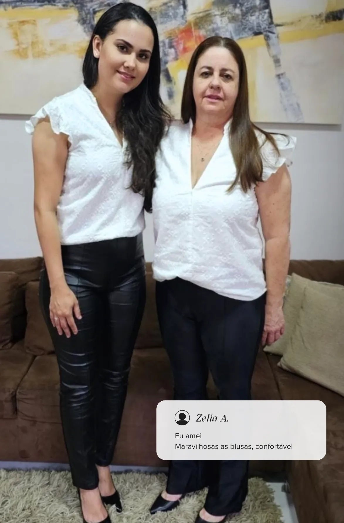 Blusa Decote "V" Babados Manga Laise Giovana Branca - imporium