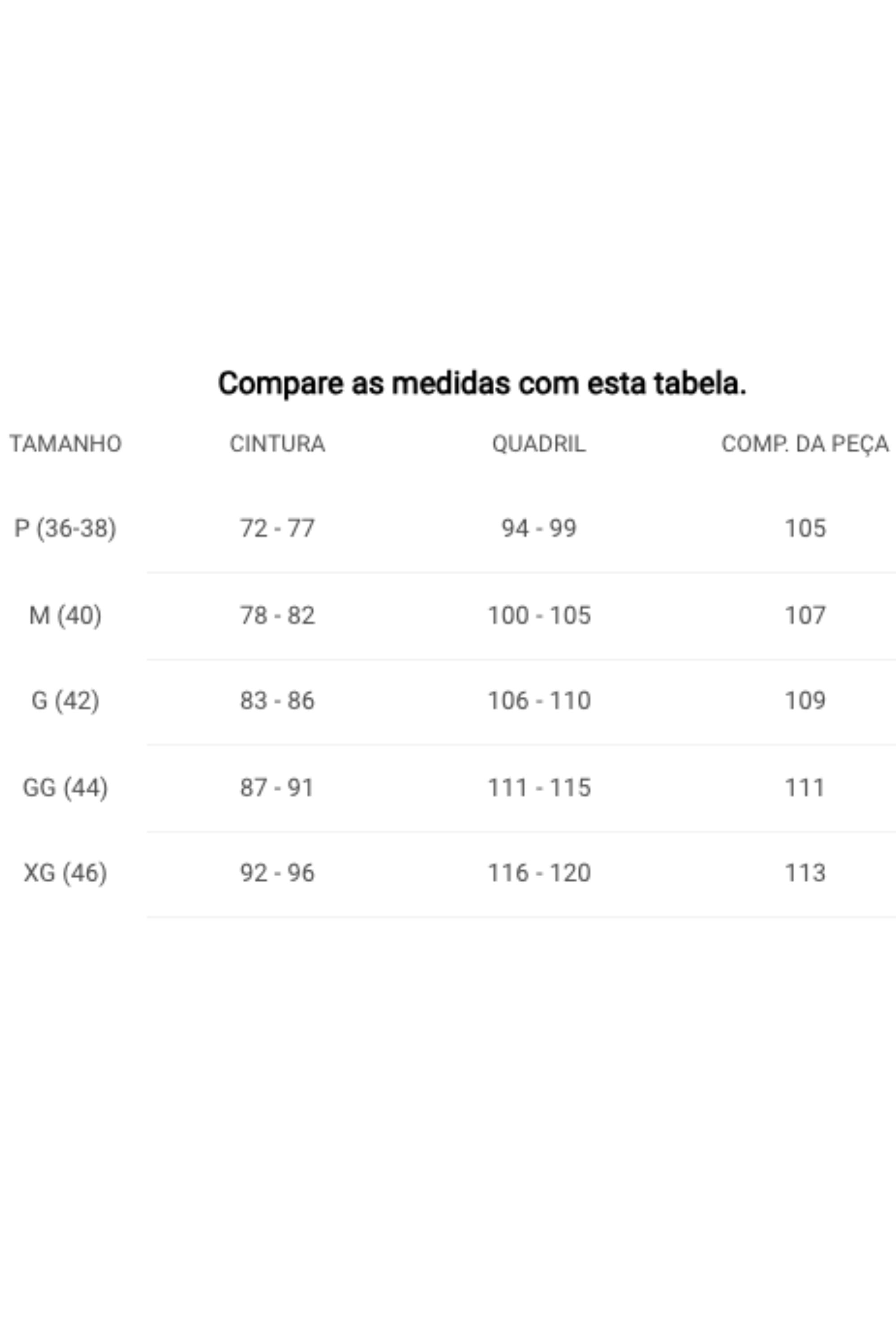 Calça Pantalona Alfaiataria Mariane Preta - imporium