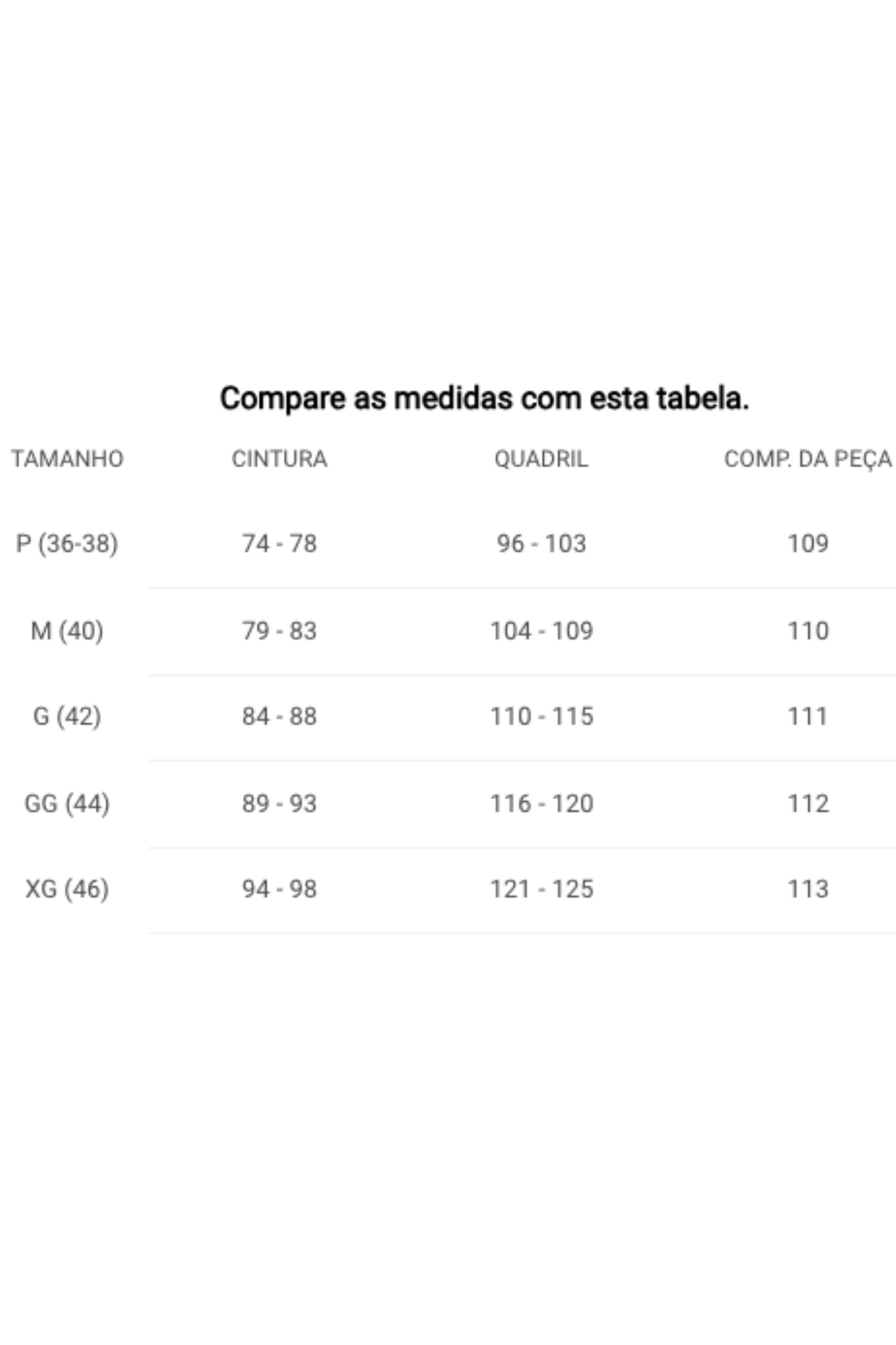 Calça Corte Reto Detalhe Cinto Priscila Azul Marinho - imporium