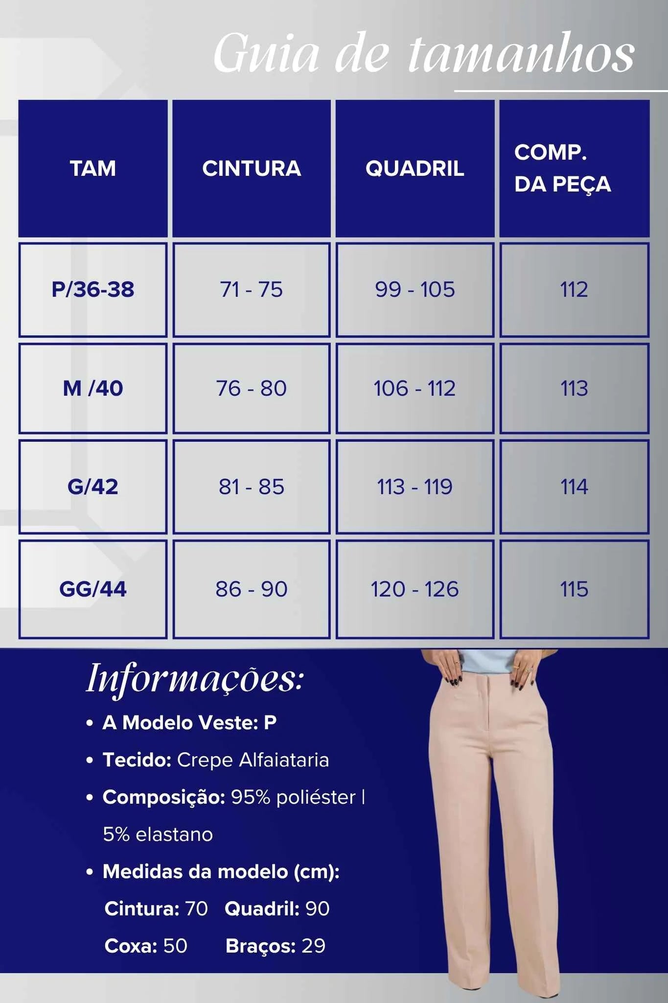 Calça Pantalona em Alfaiataria com Cinto Encapado Cinthia Creme