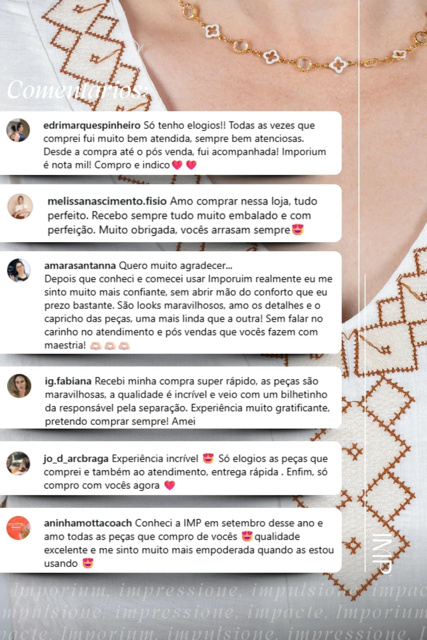 Blusa Manga Curta Detalhe Decote "V" Bordada Visco Brise Clarice Branca