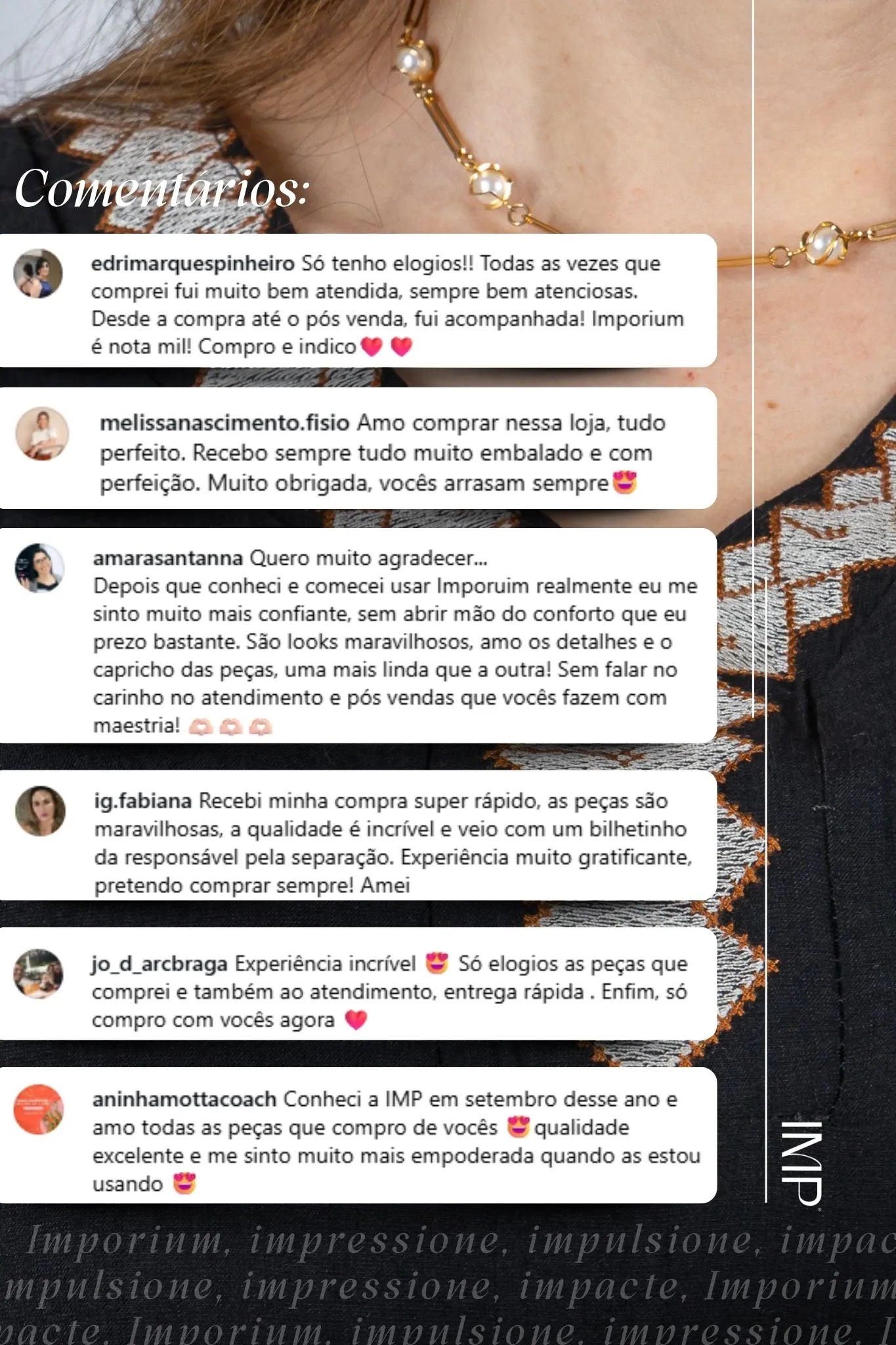 Blusa Manga Curta Detalhe Decote "V" Bordada Visco Brise Clarice Preta