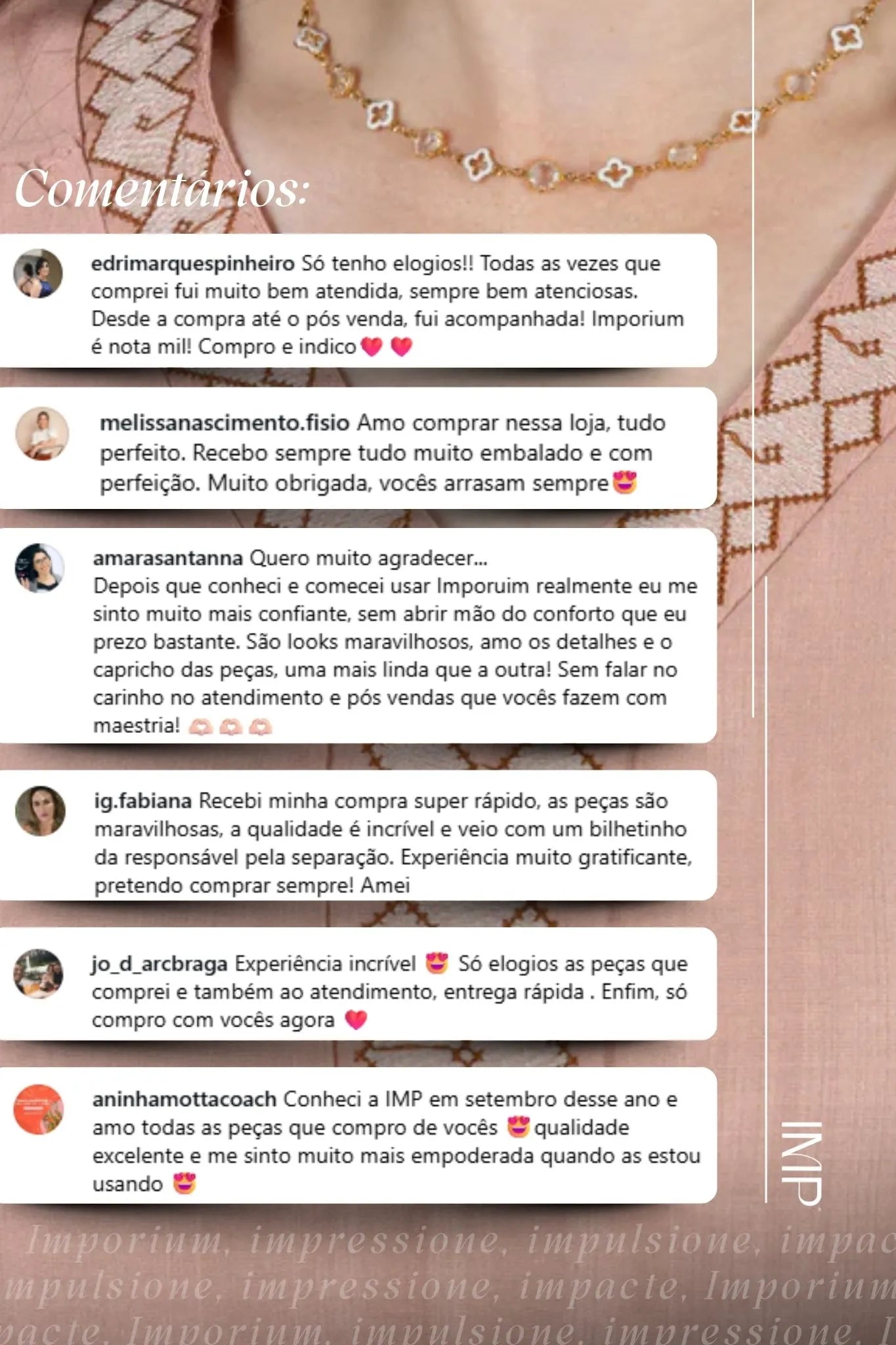 Blusa Manga Curta Detalhe Decote "V" Bordada Visco Brise Clarice Rosa