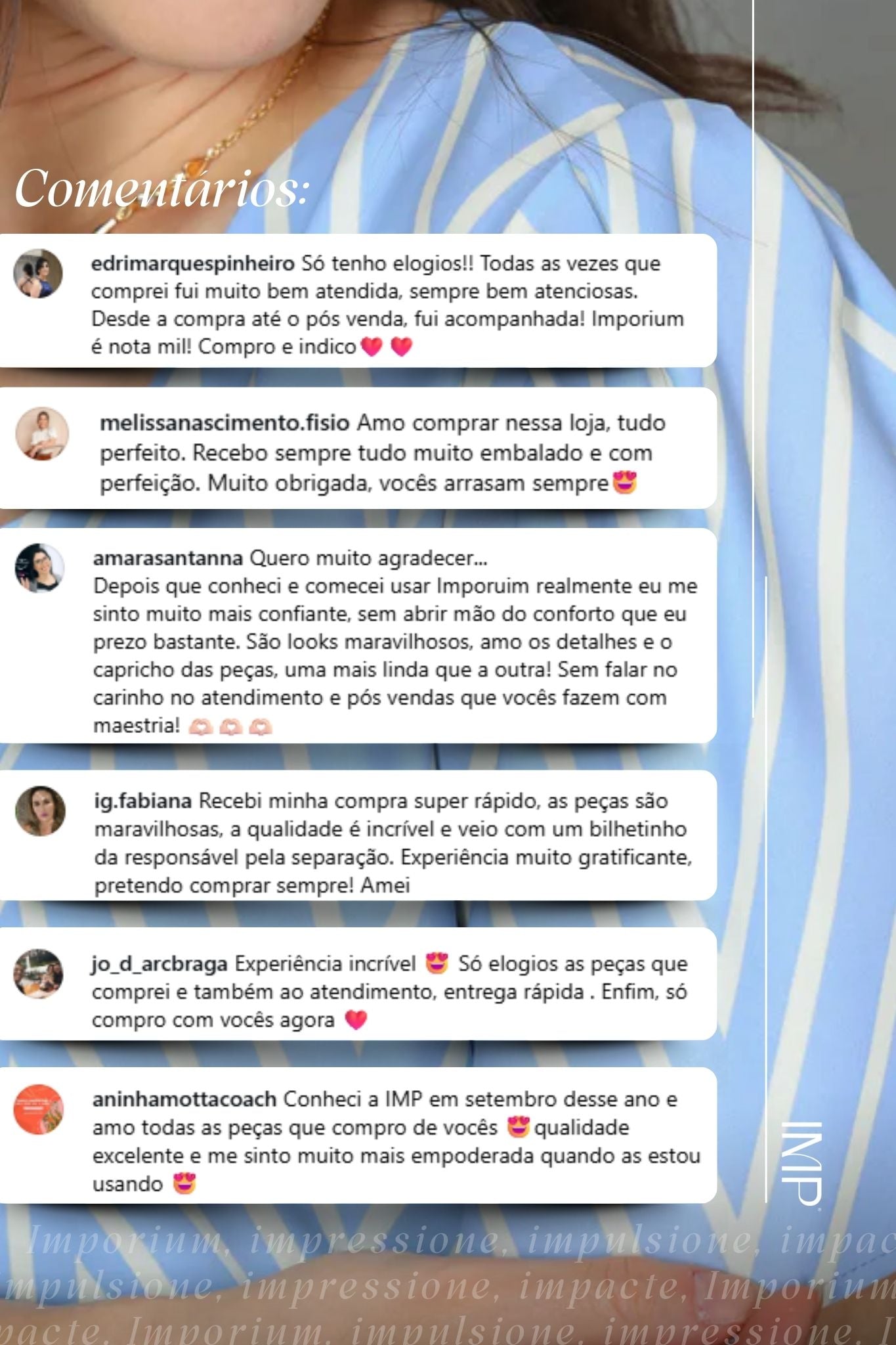 Blusa Manga Curta Crepe Classic Estampa Chevron Claudia Azul