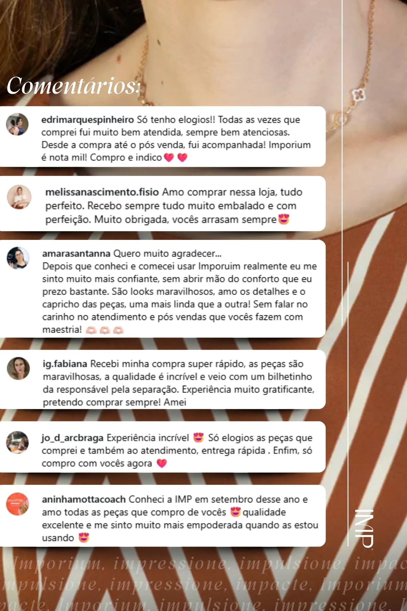 Blusa Manga Curta Transpassada Crepe Classic Cristina Estampa Chevron Marrom