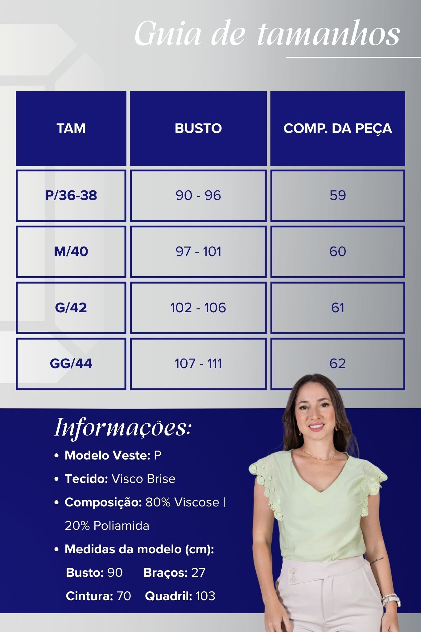 Blusa Regata Decote em "V" Visco Brise Muscle Tee com Detalhe em Renda Eloá Verde