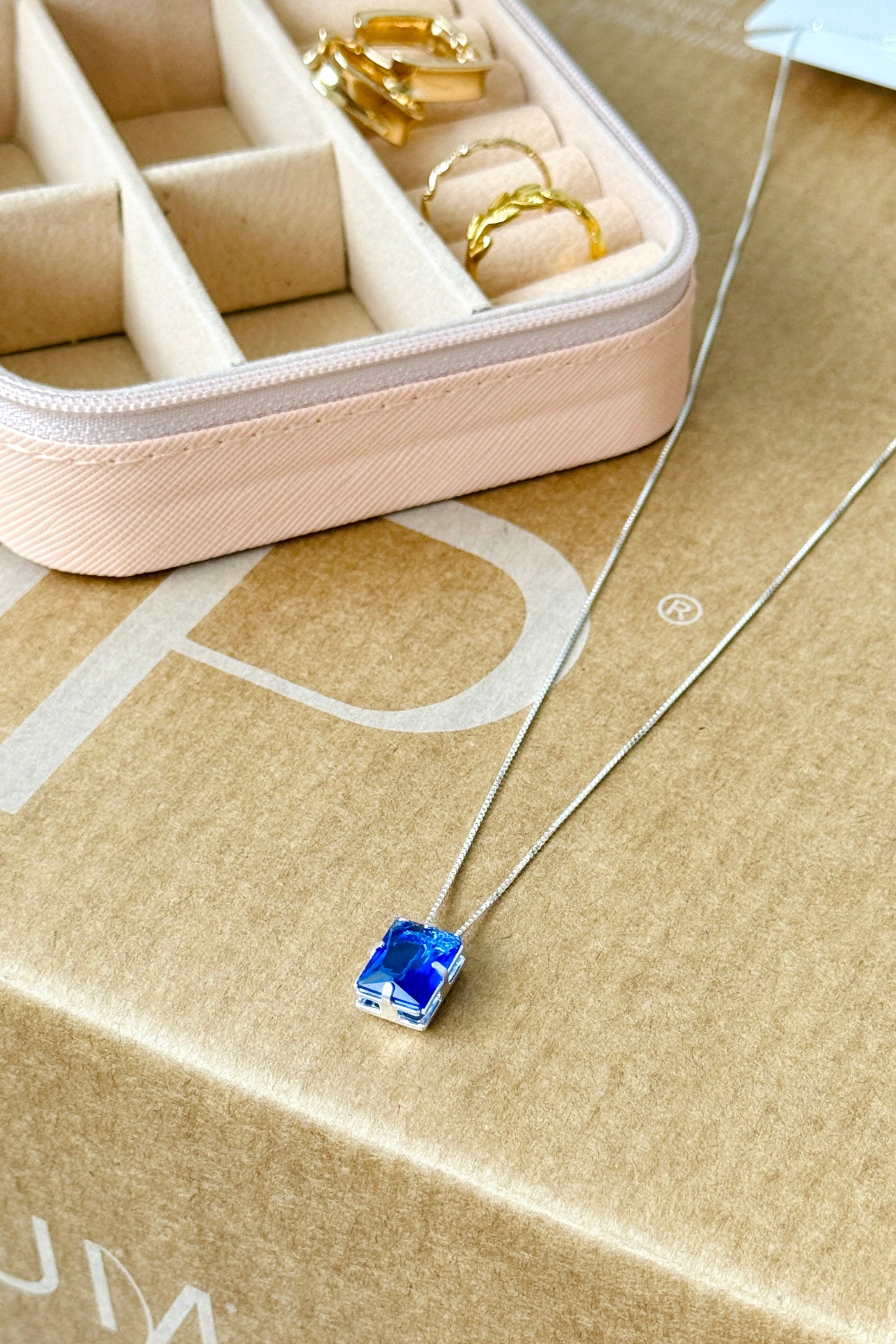 Safira IMP - Colar Em Prata 925