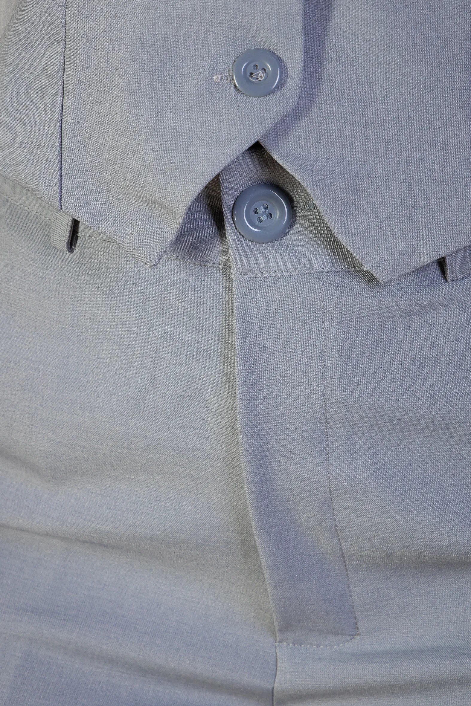 Shorts Alfaiataria Paolla Oliveira Cinza