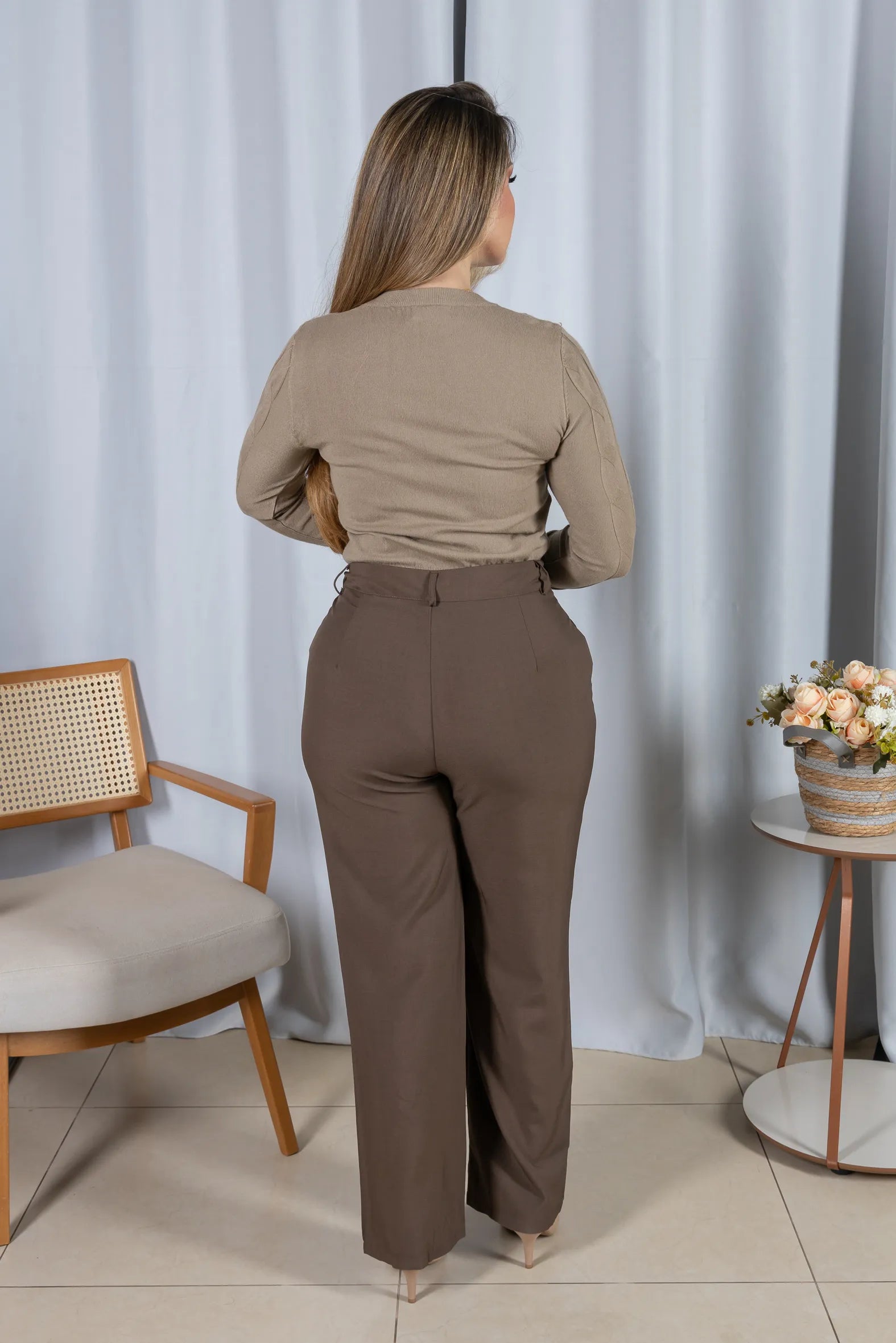 Tricot Macio em Modal Annabelle Areia