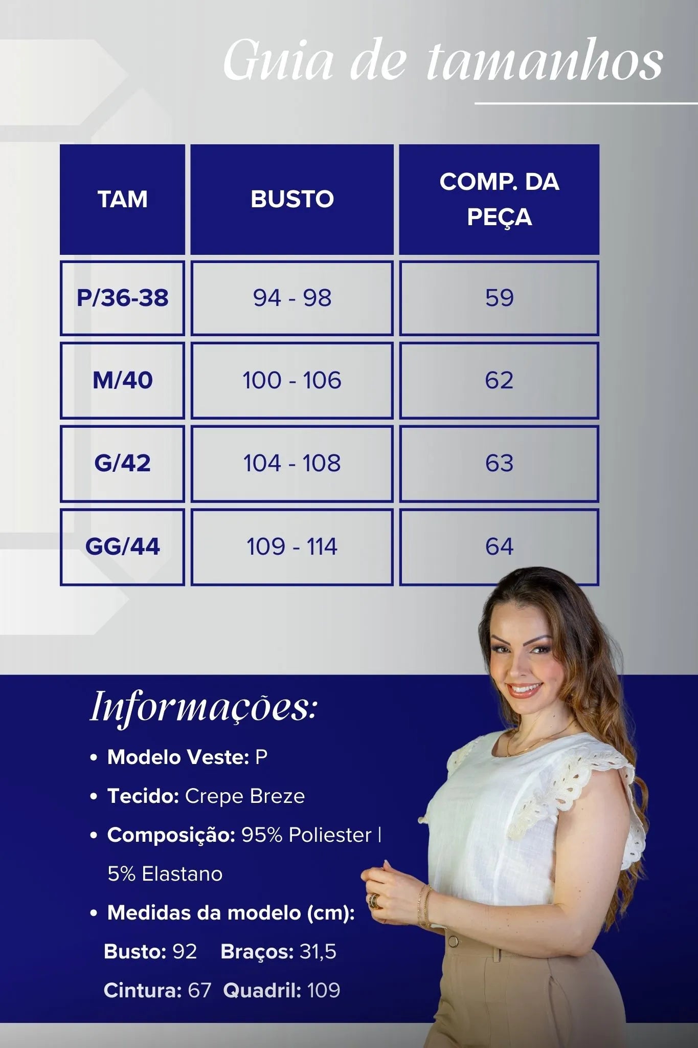 Blusa Regata Detalhe Bordado Em Visco Comfort Juliane Branca