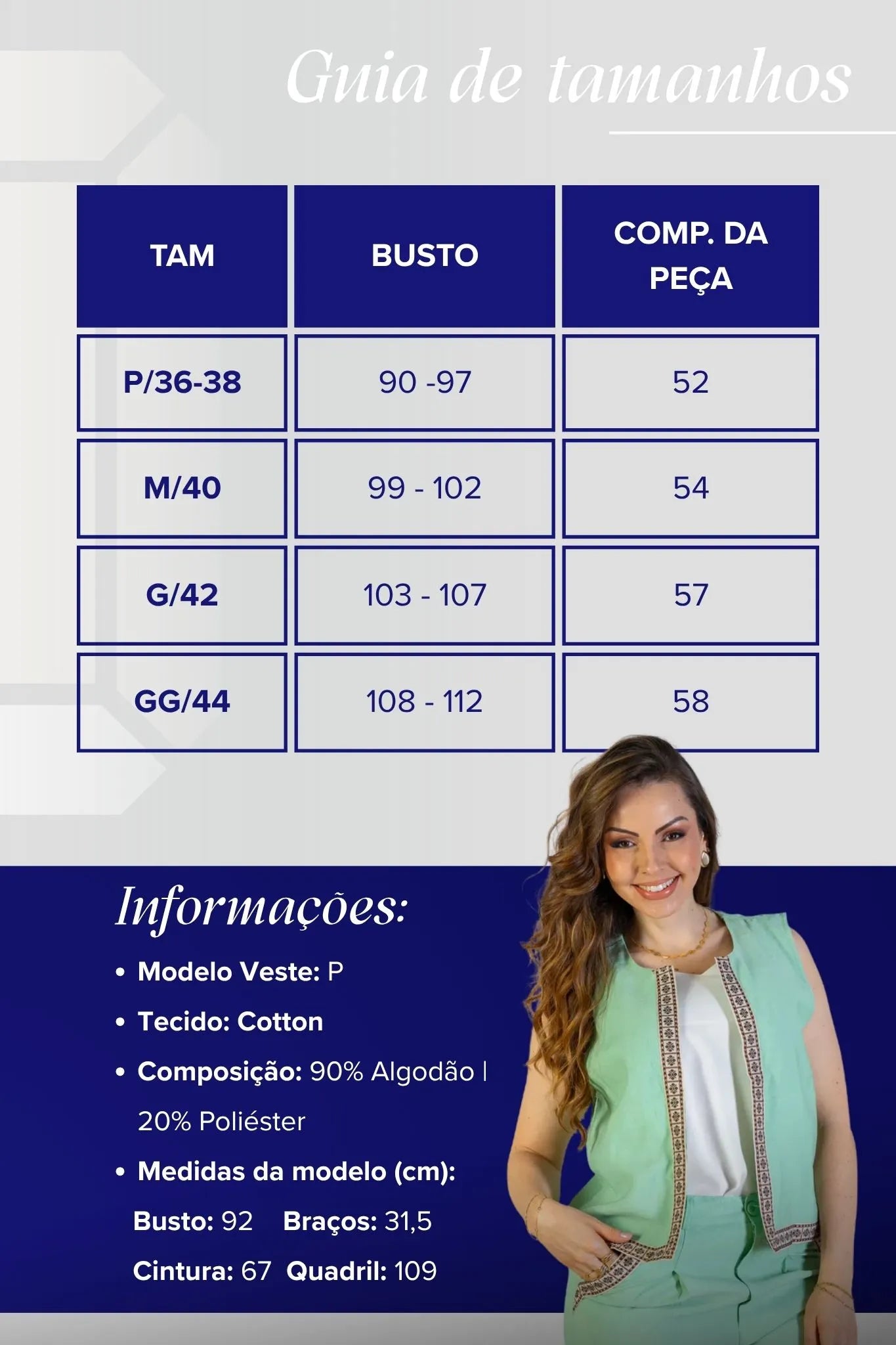 Colete Regata Detalhe Barra Cotton Maju Coutinho Verde