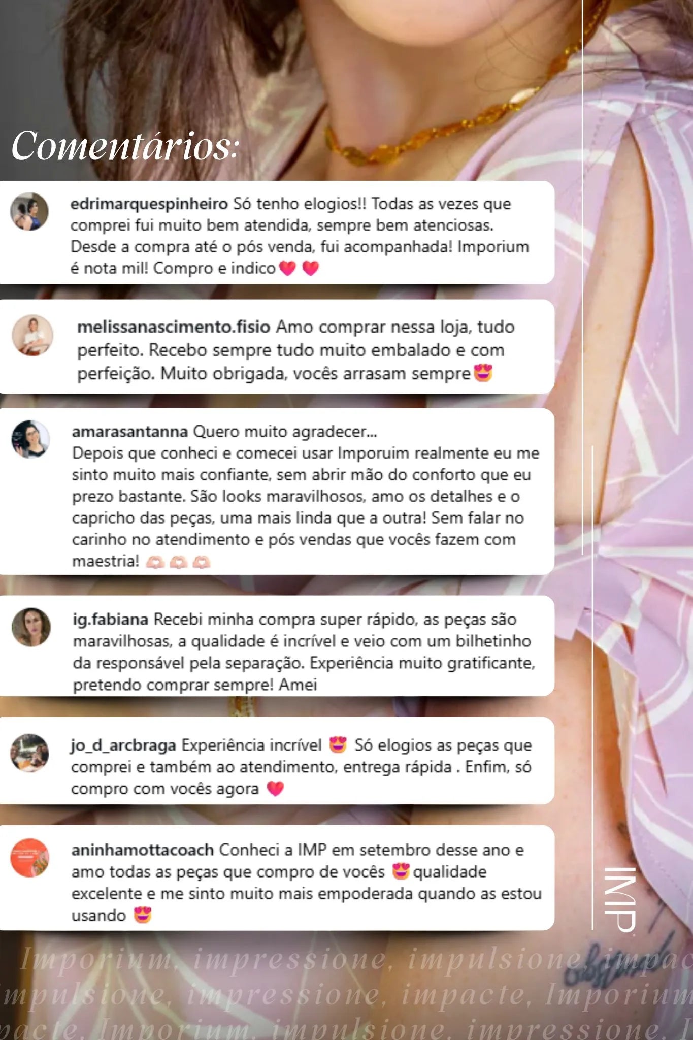 Blusa Manga Curta Decote "V" Crepe Classic Margot Estampada Rosa