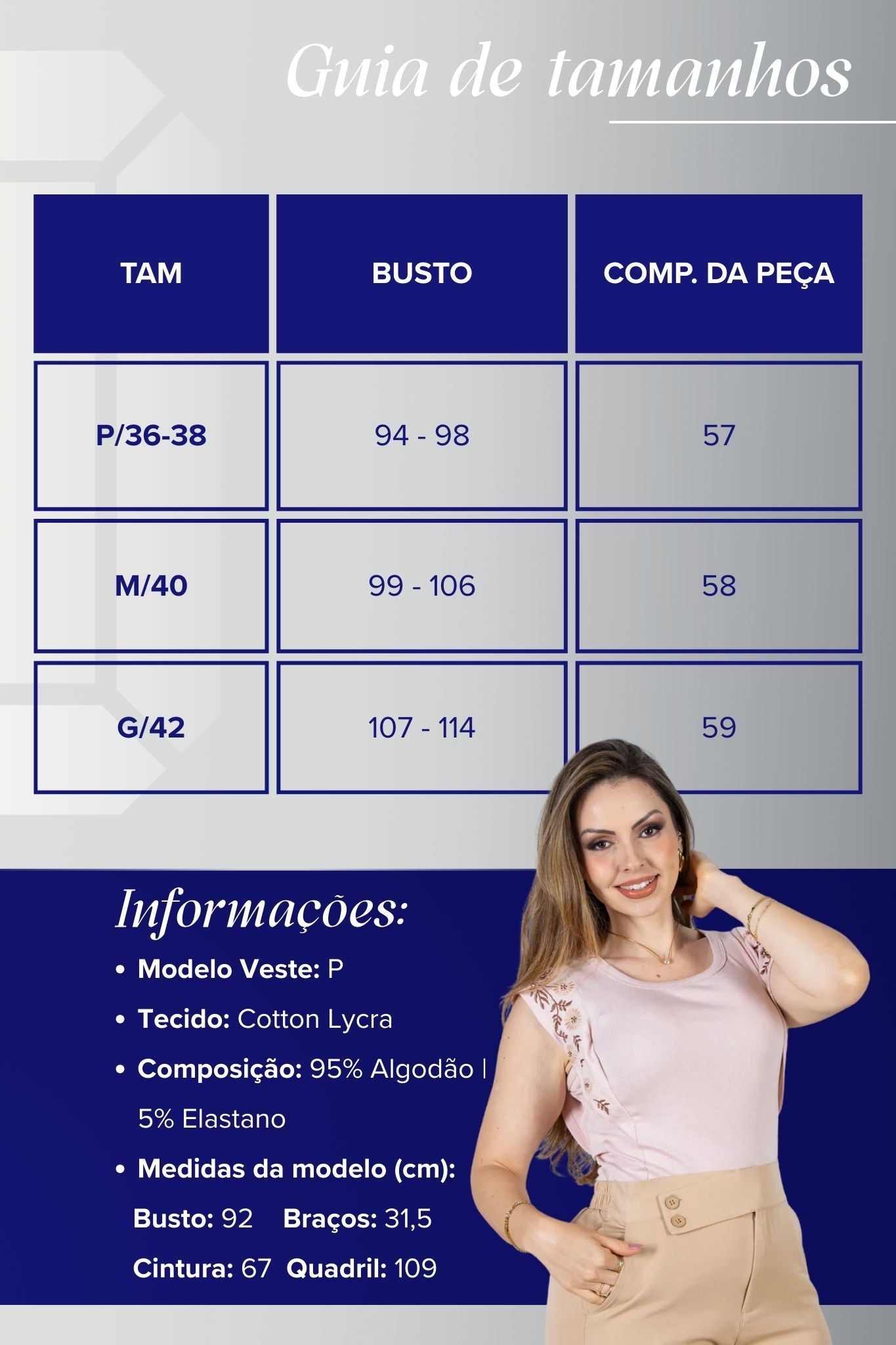 Blusa Regata em Cotton Lycra Muscle Tee com Detalhe Bordado Pâmela Rosa