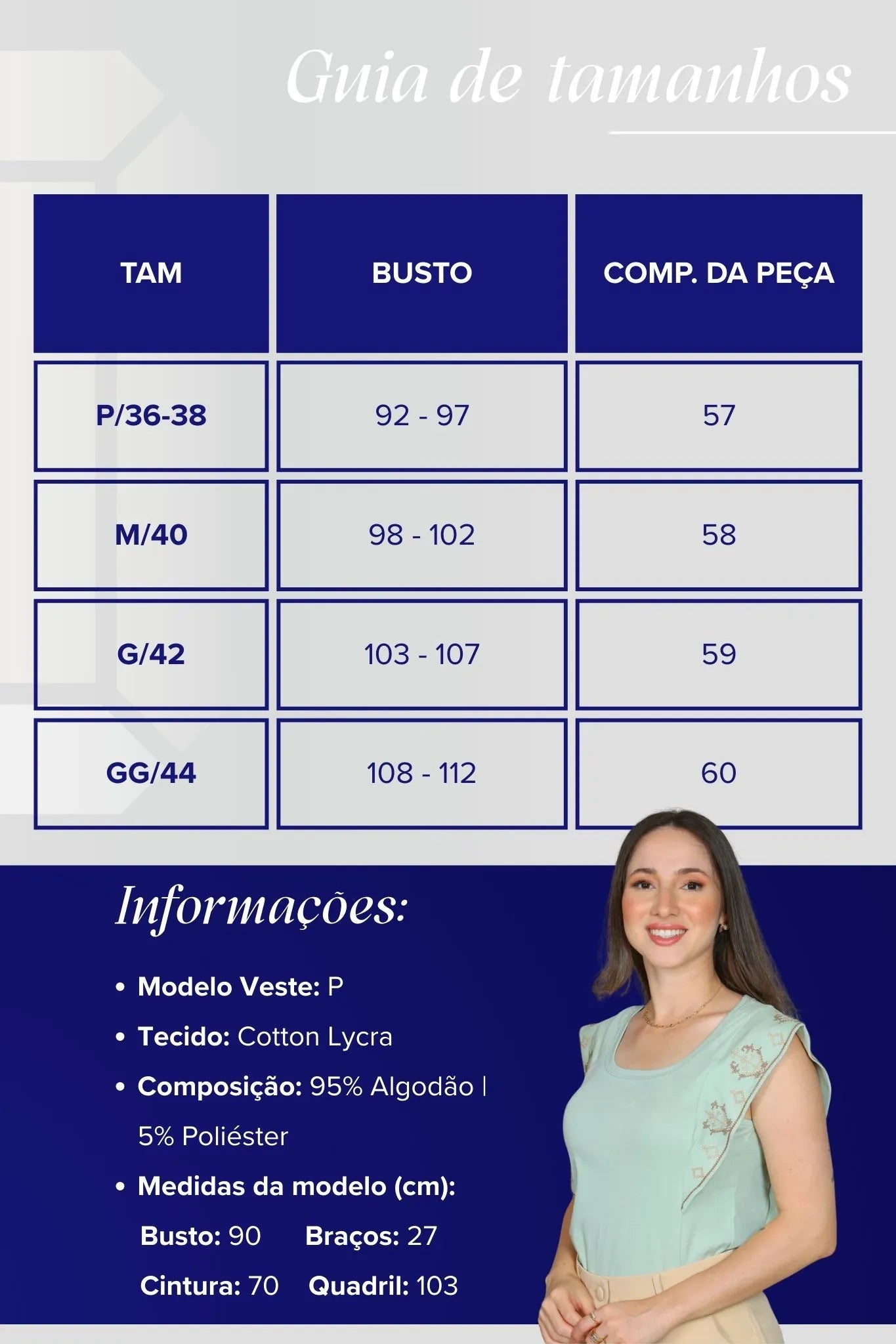 Blusa Regata Muscle Tee em Cotton Lycra Detalhe Bordado Paula Verde