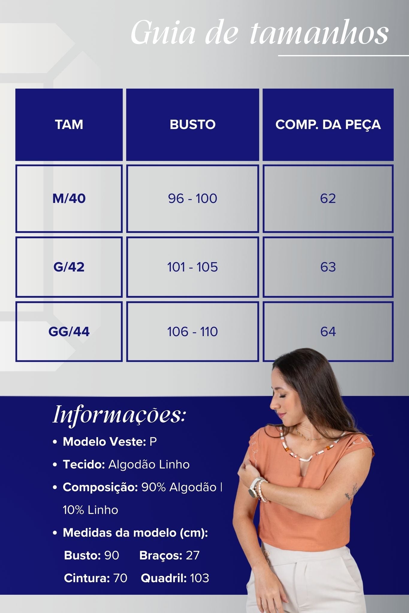 Blusa Regata Algodão Linho Detalhe Trançado com Pedraria Pietra Rosê