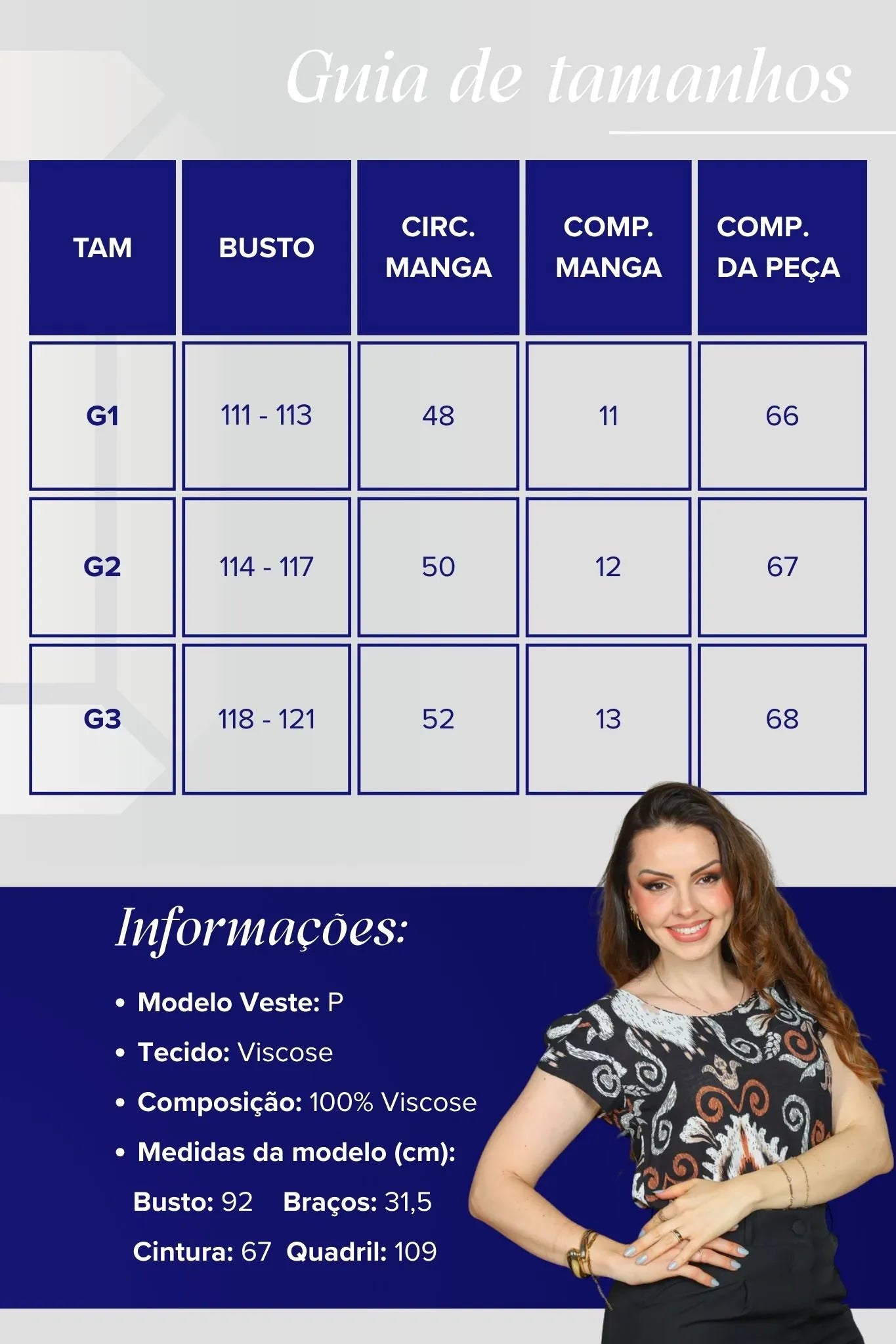 Blusa Manga Curta Transpassada Viscose Regina Estampada Preta