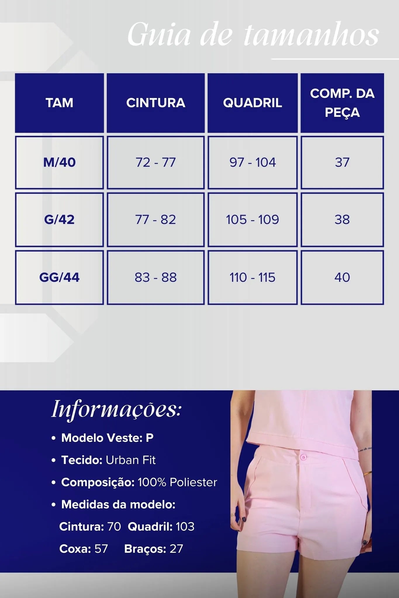 Shorts Detalhe Bolso Faca Urban Fit Sabrina Sato Rosa