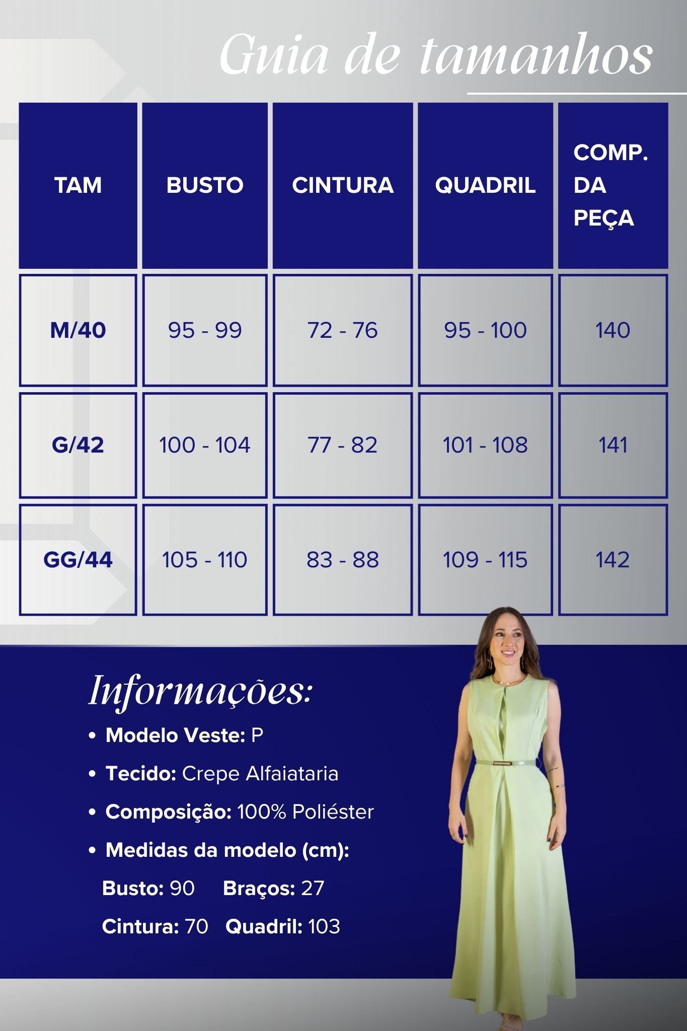 Vestido Longo Detalhe Cinto Patrícia Poeta Verde