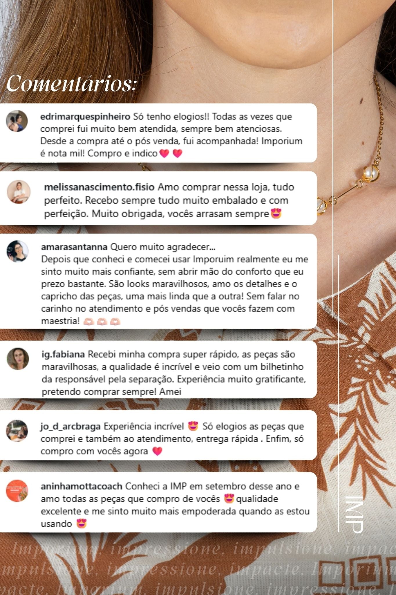 Regata Pregas Colo Viscose Sônia Estampada Marrom