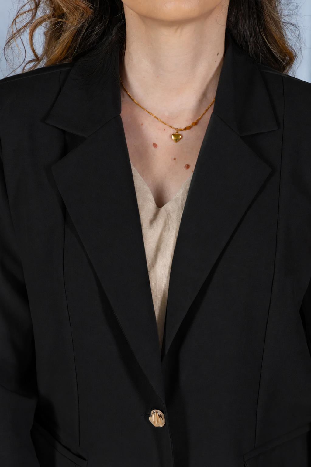 Blazer Estruturado Elegante Agatha Preto