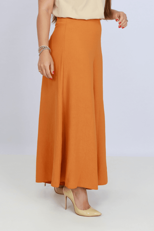 Calça Pantacourt Lisa Luna Caramelo - imporium