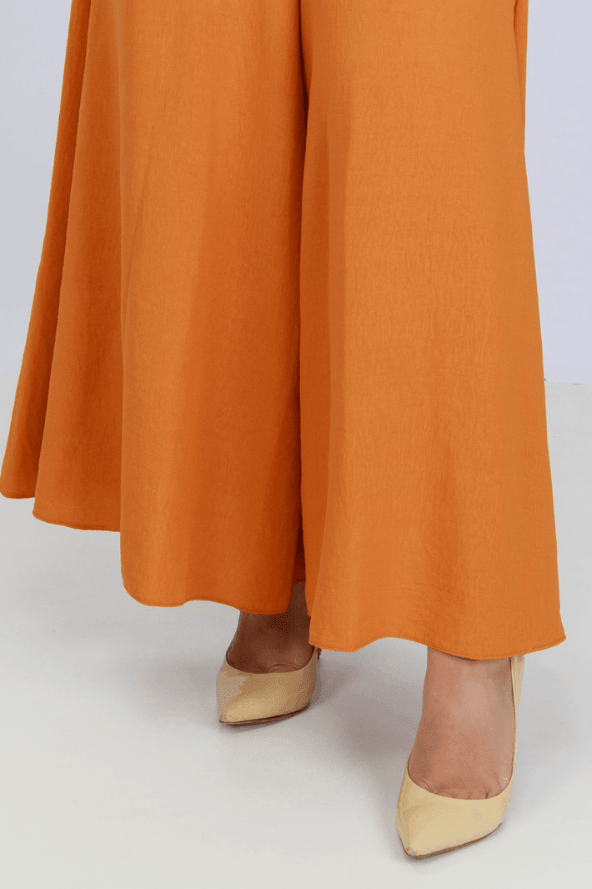 Calça Pantacourt Lisa Luna Caramelo - imporium