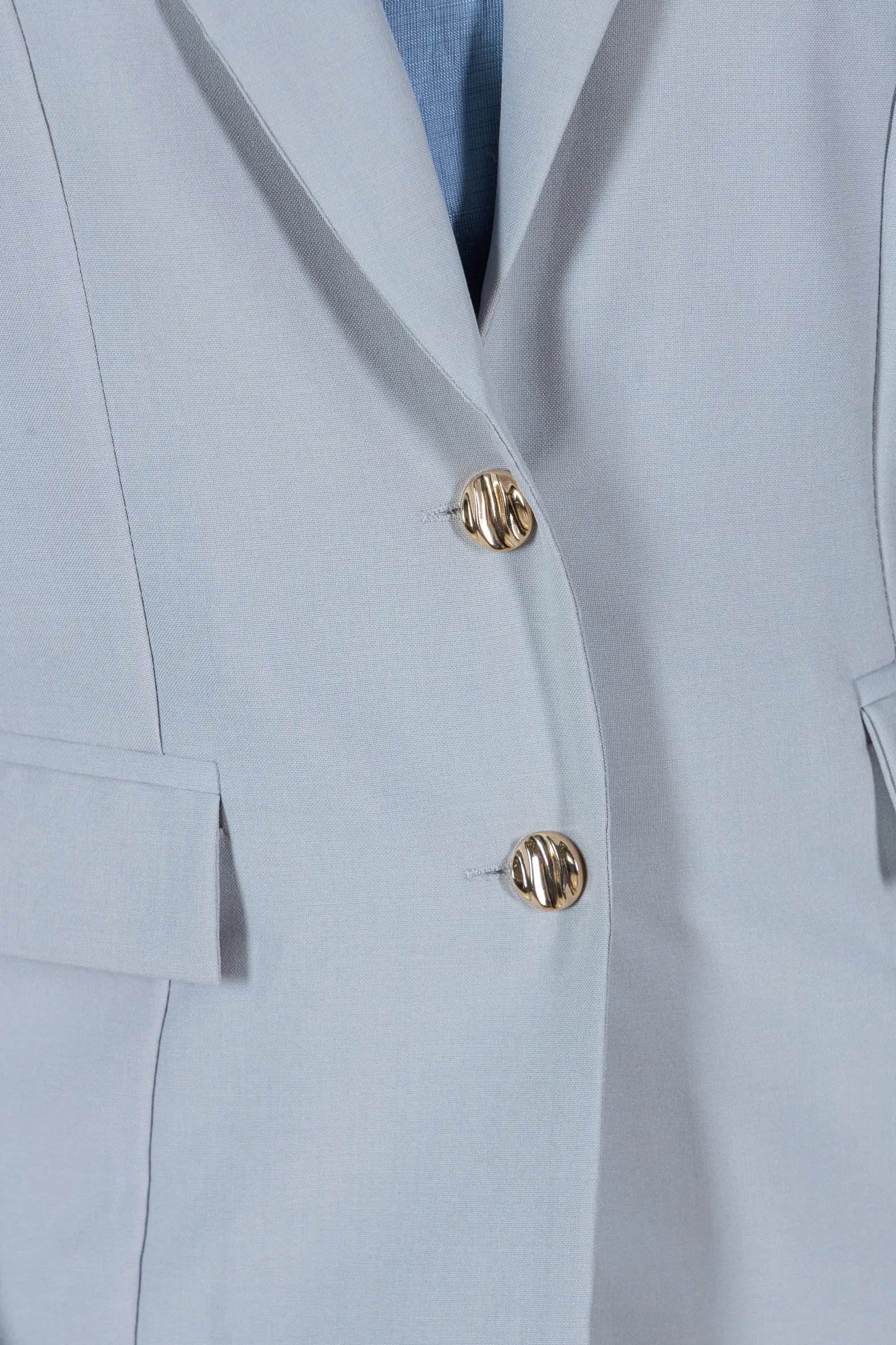 Blazer Estruturado Elegante Agatha Cinza