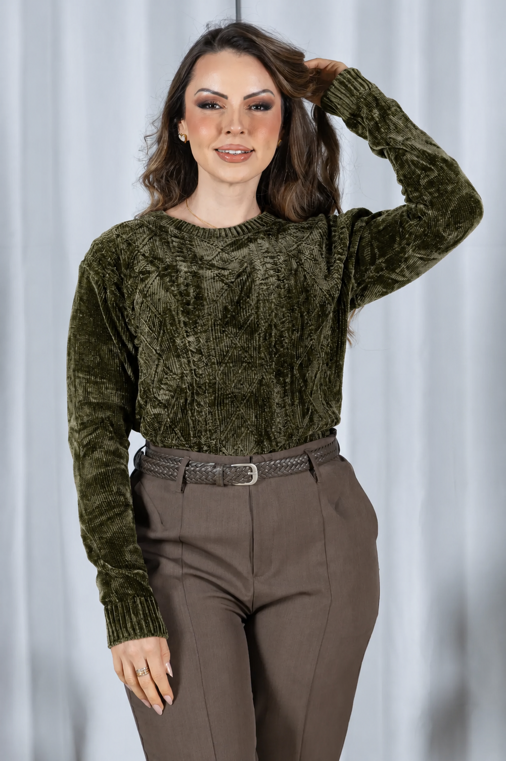 Tricot Mousse Macio Maju Verde