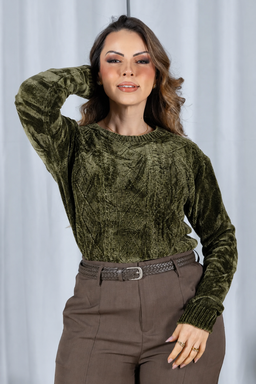 Tricot Mousse Macio Maju Verde
