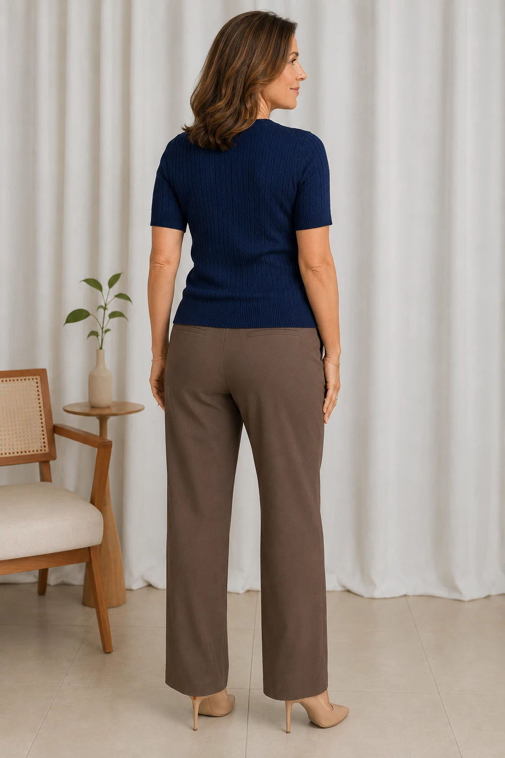 Blusa Modal Confortável Eva Azul