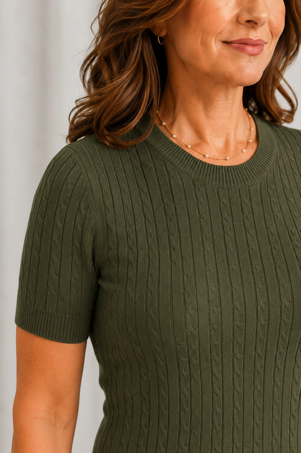 Blusa Modal Confortável Eva Verde