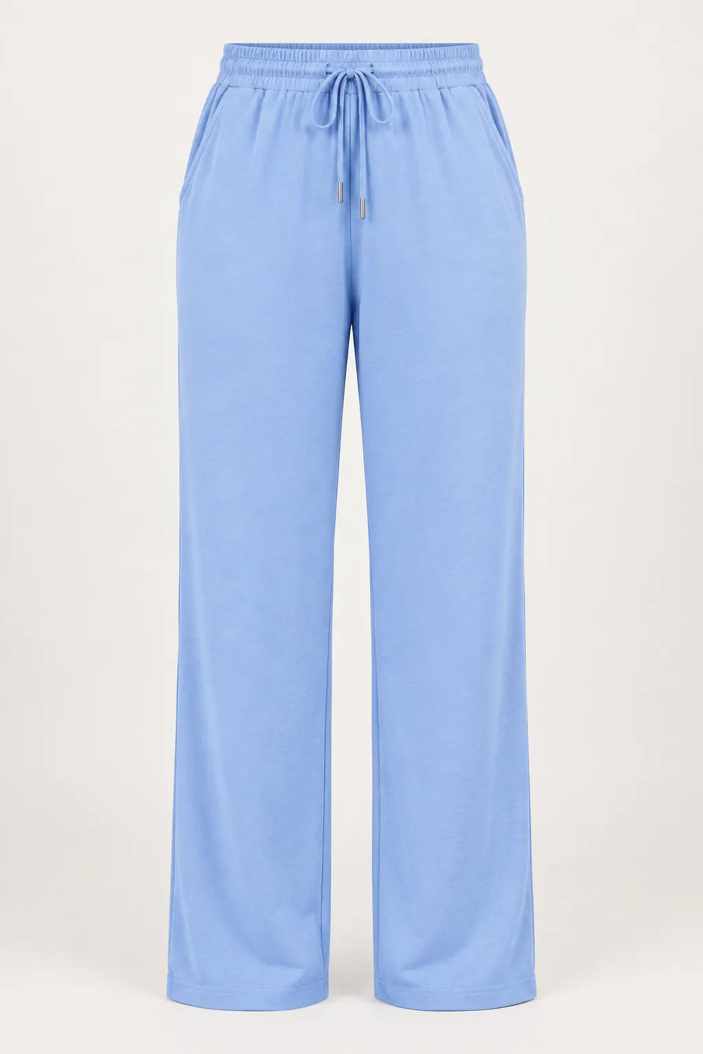 Calça Corte Reto em Malha Knit Lorena Azul — lorena azul c (4).webp