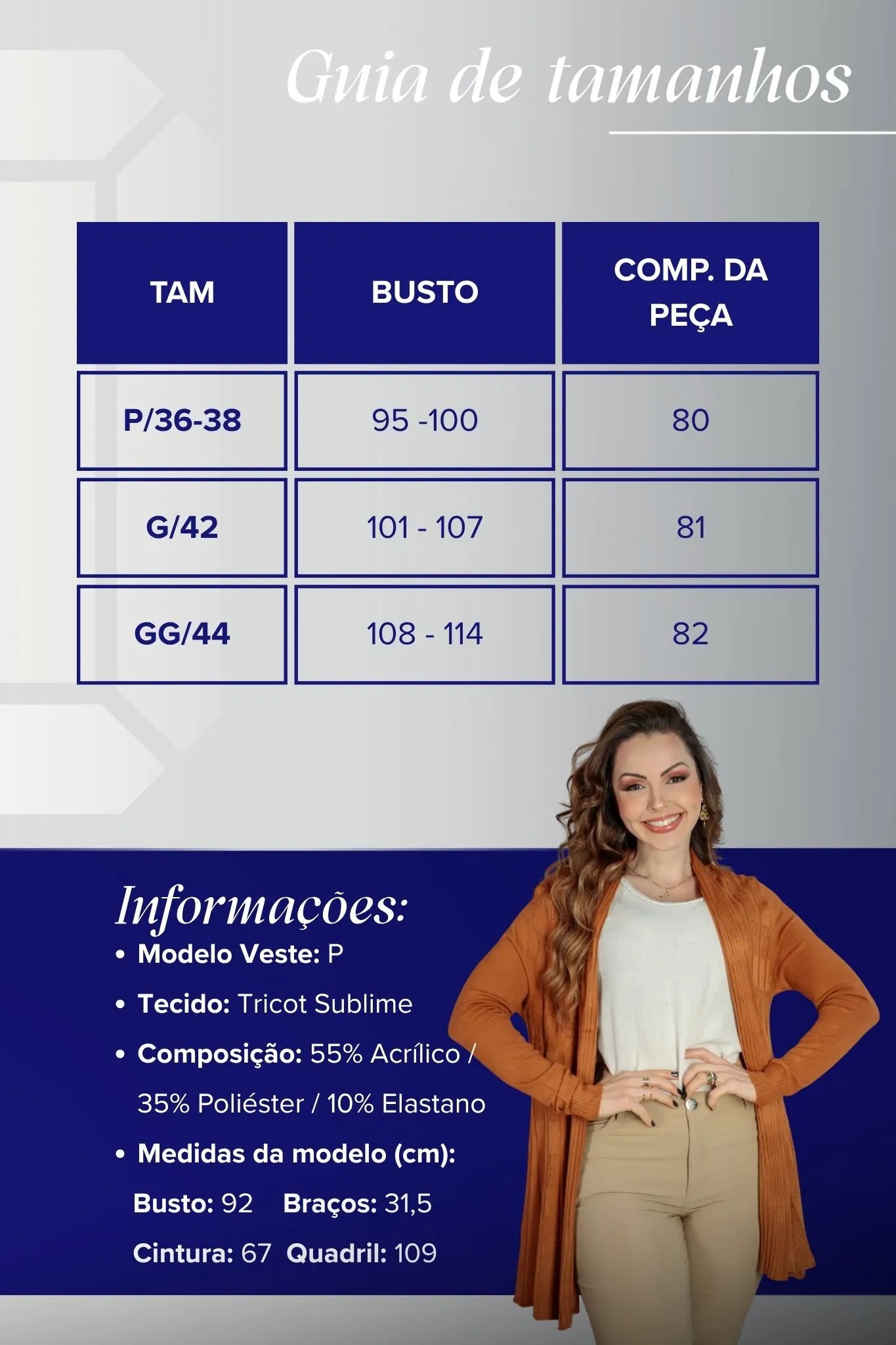 Cardigan Em Tricot Sublime Ana Clara Terracota