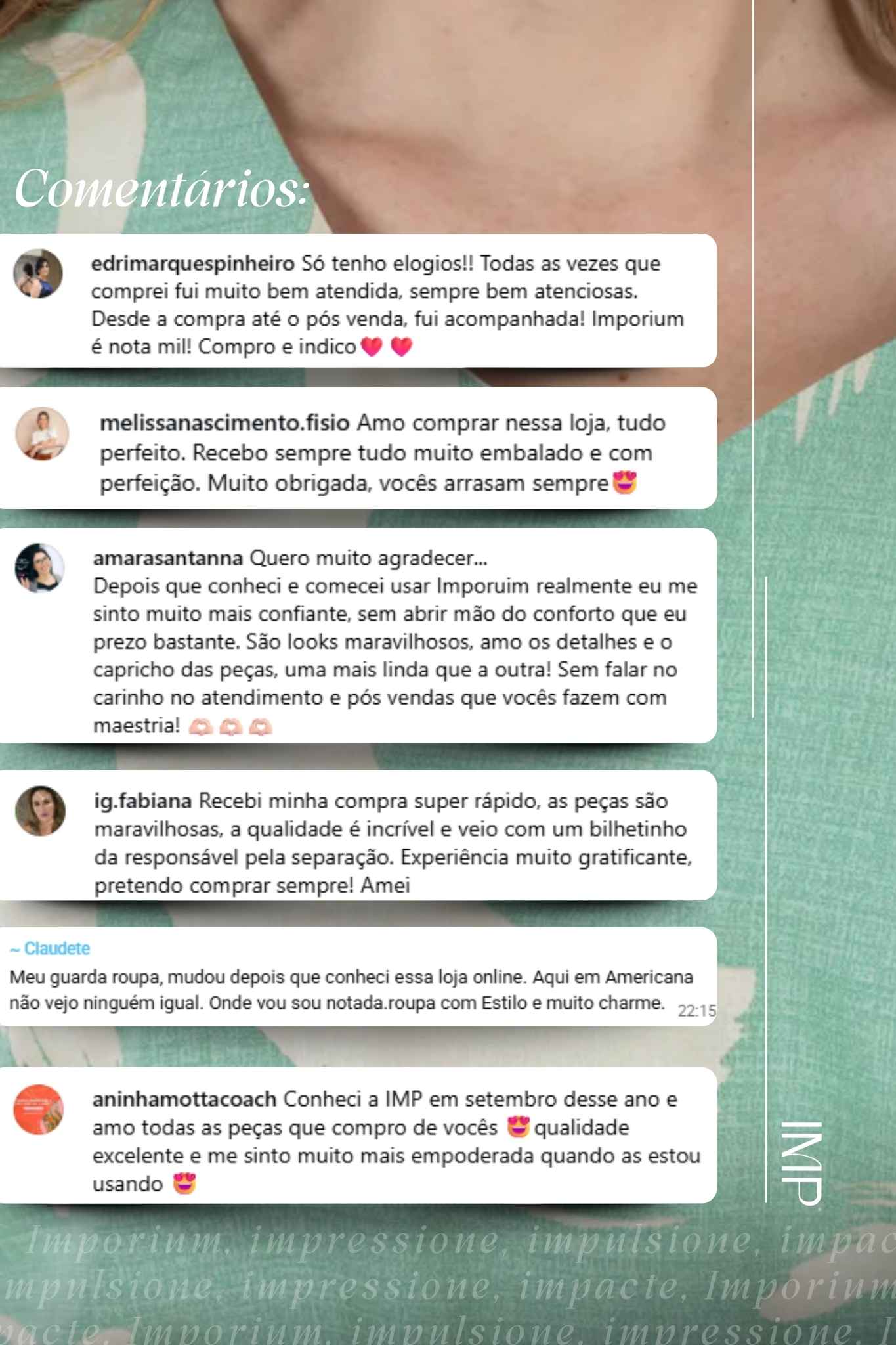 Blusa Manga Curta em Crepe Classic Detalhe Botão Alessandra Estampada Verde