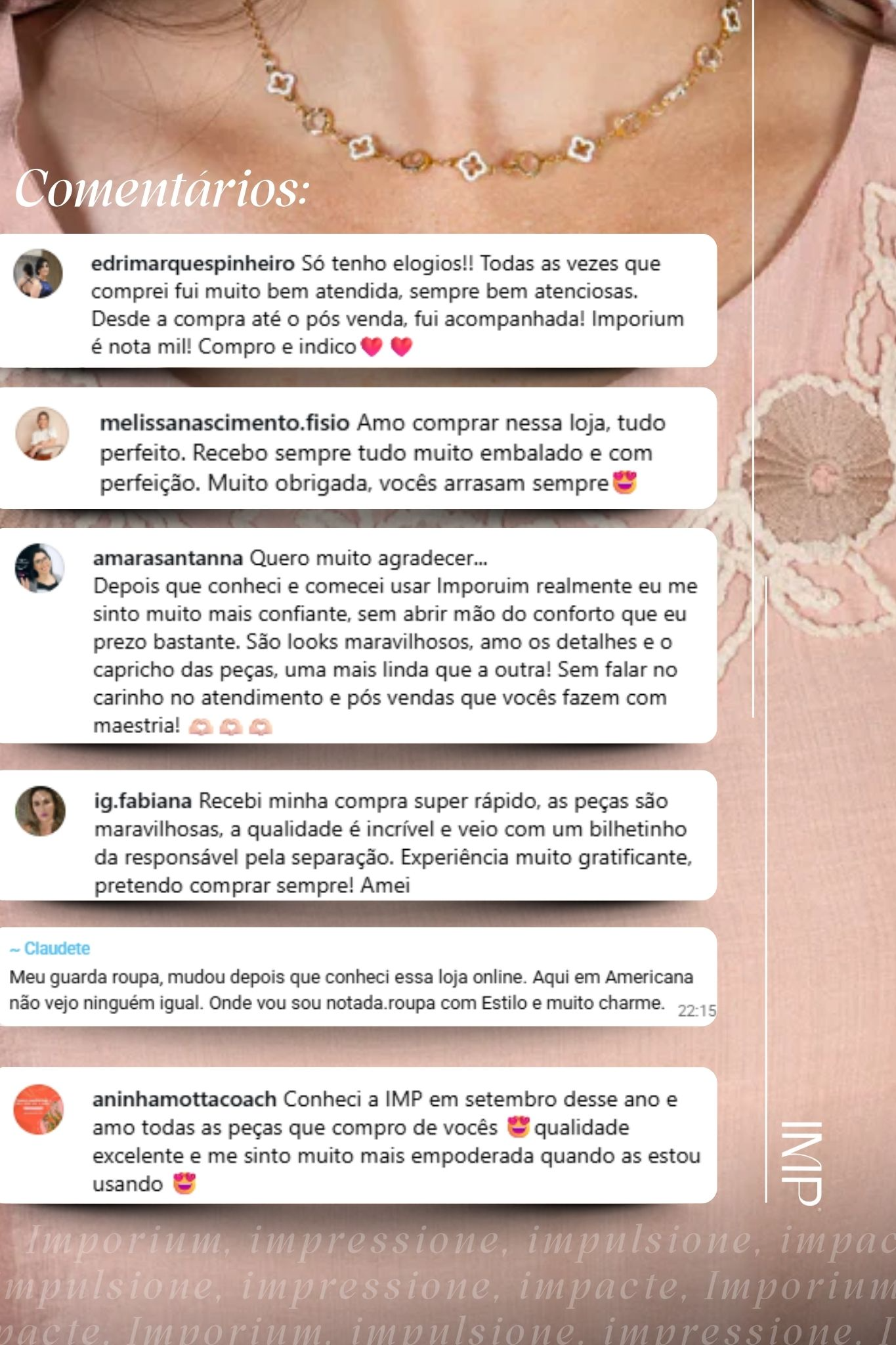 Blusa Manga Curta com Detalhes Bordados Colo Visco Brise Camila Rosa