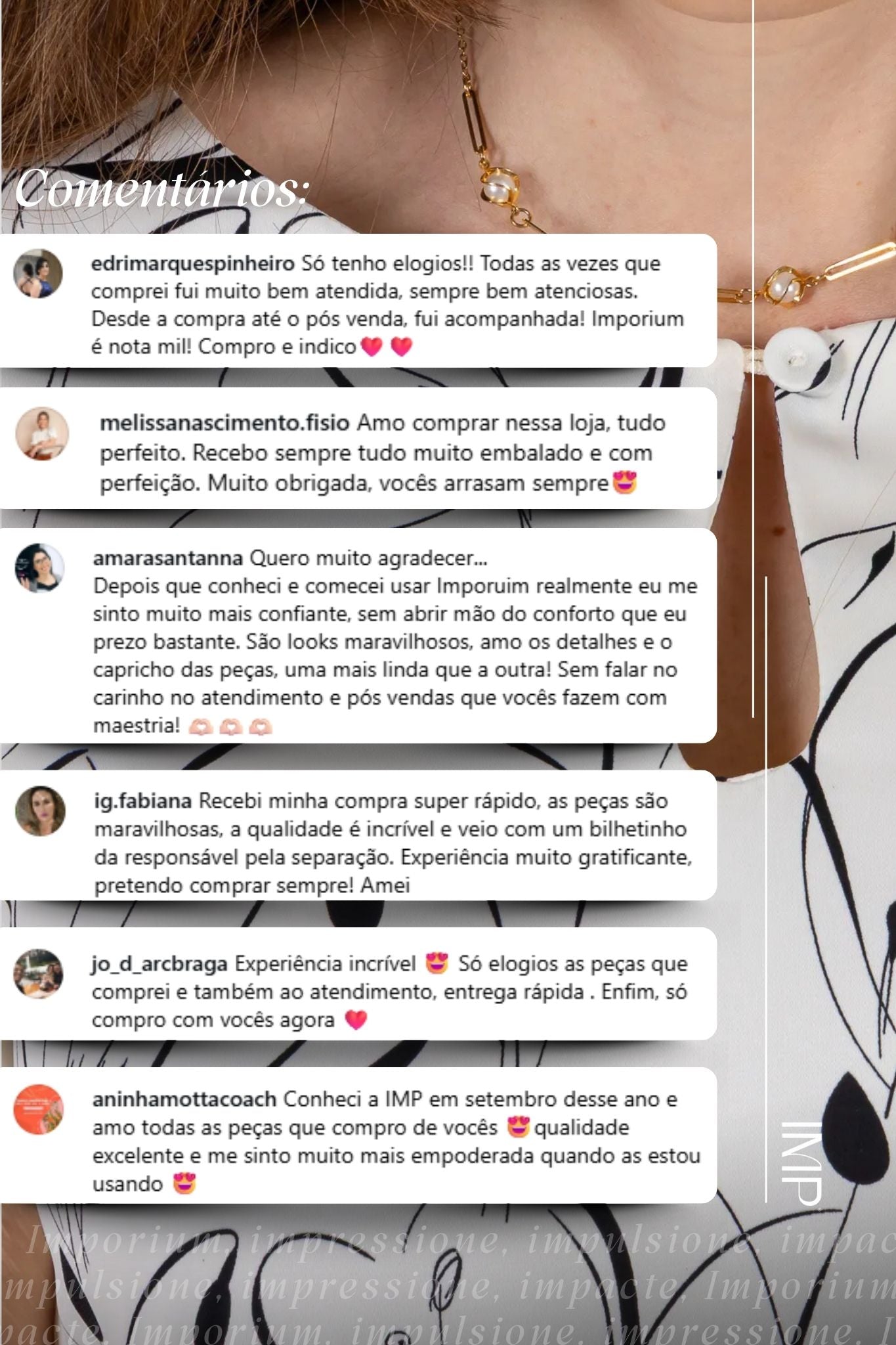 Blusa Manga Curta Transpassada Celina Estampada Preta