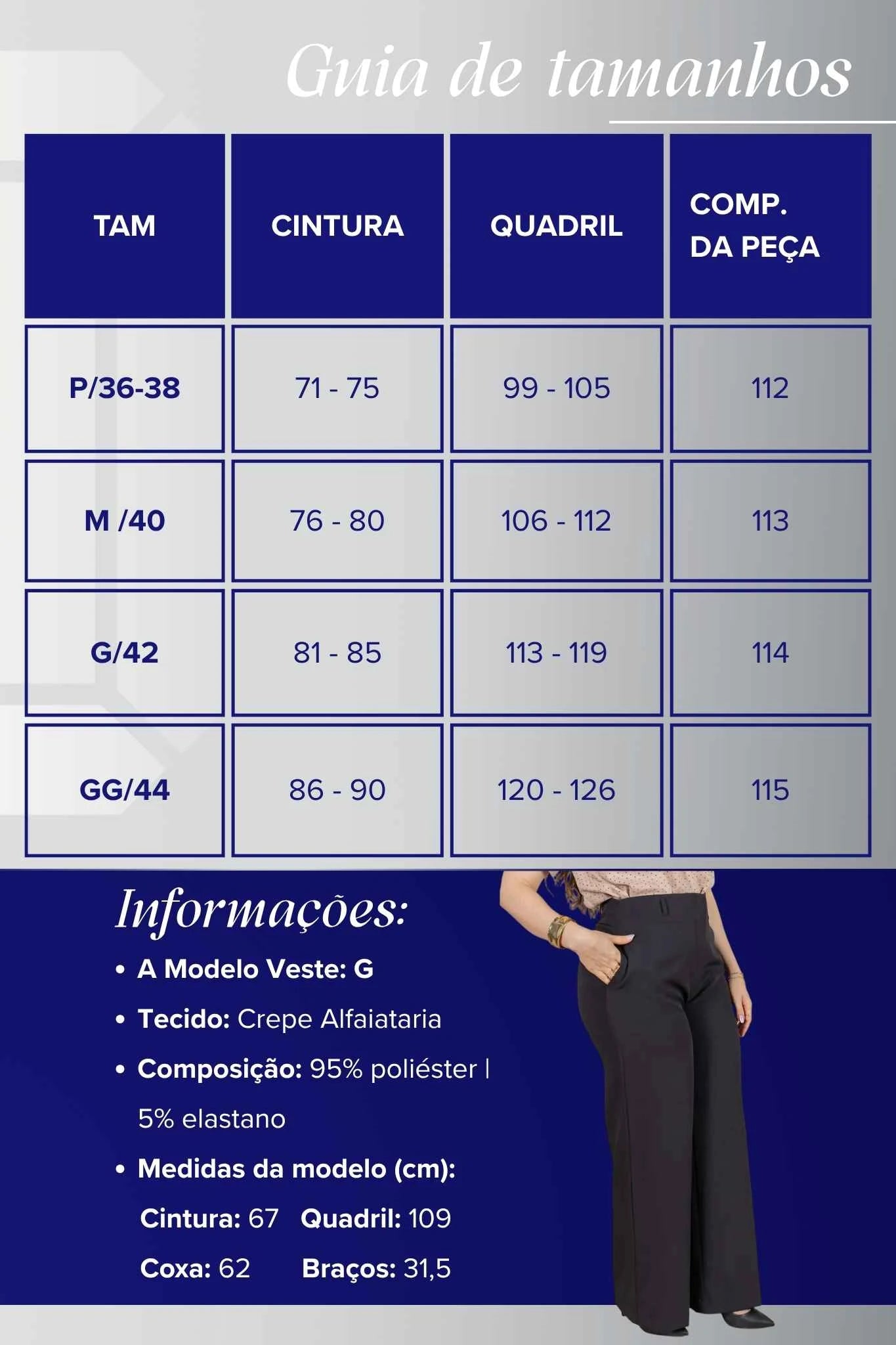 Calça Pantalona em Alfaiataria com Cinto Encapado Cinthia Preta