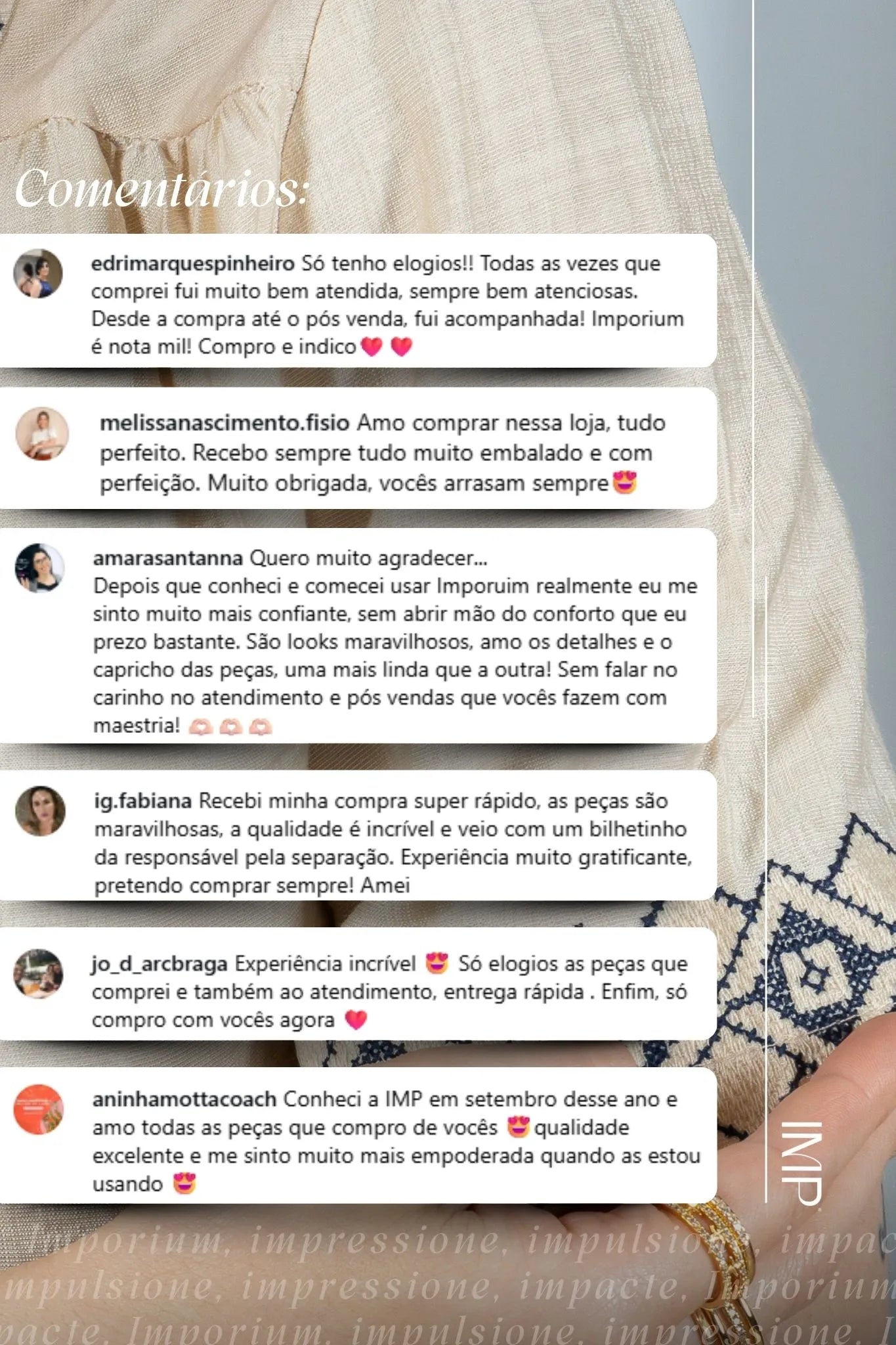 Blusa Manga Curta Detalhe Decote "V" Bordada Visco Brise Clarice Bege