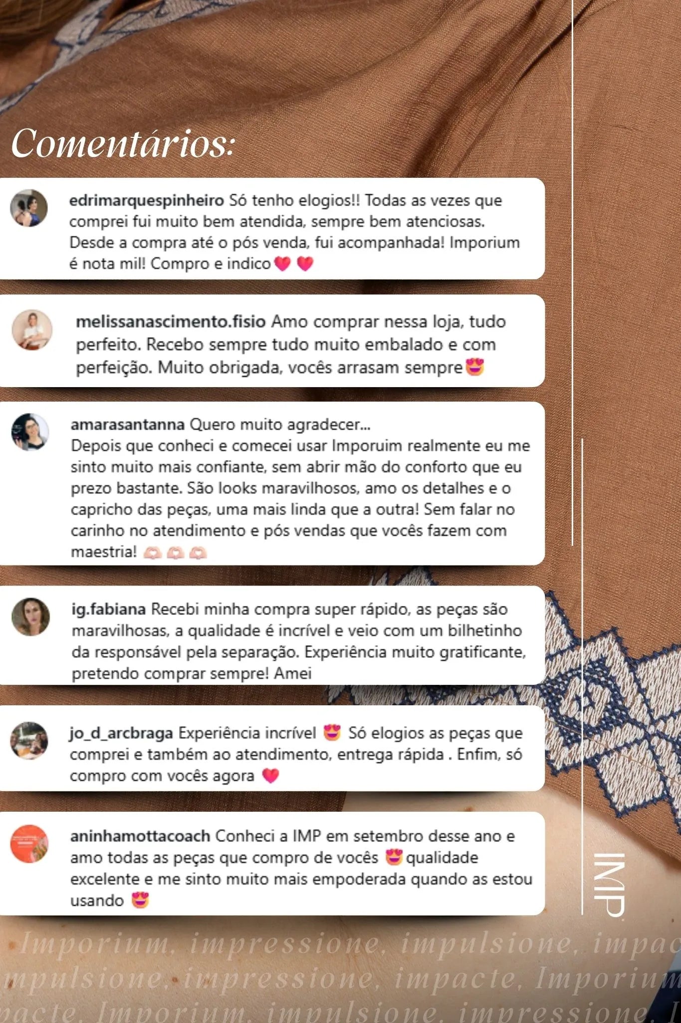 Blusa Manga Curta Detalhe Decote "V" Bordada Visco Brise Clarice Marrom