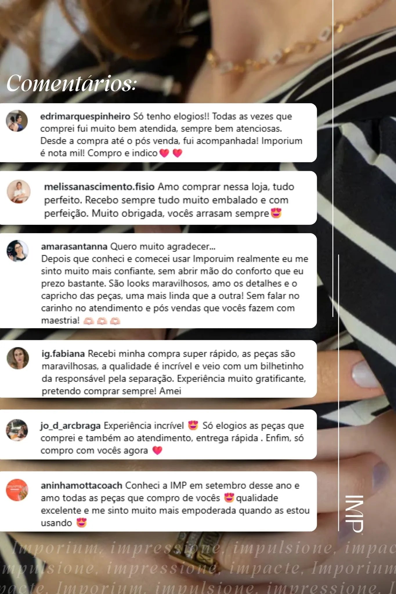 Blusa Manga Curta Transpassada Crepe Classic Cristina Estampa Chevron Preta