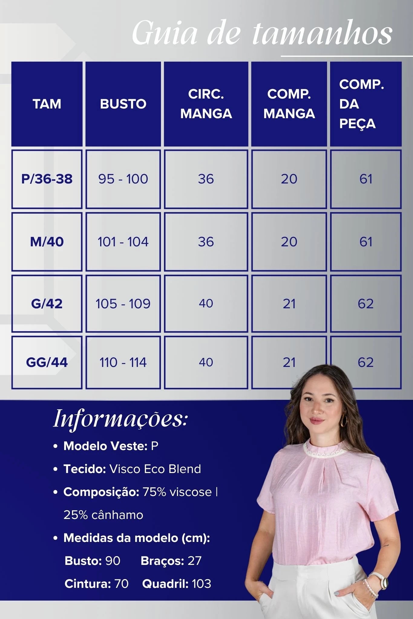 Blusa Manga Curta Visco Eco Blend com Gola Bordada Dandara Rosa