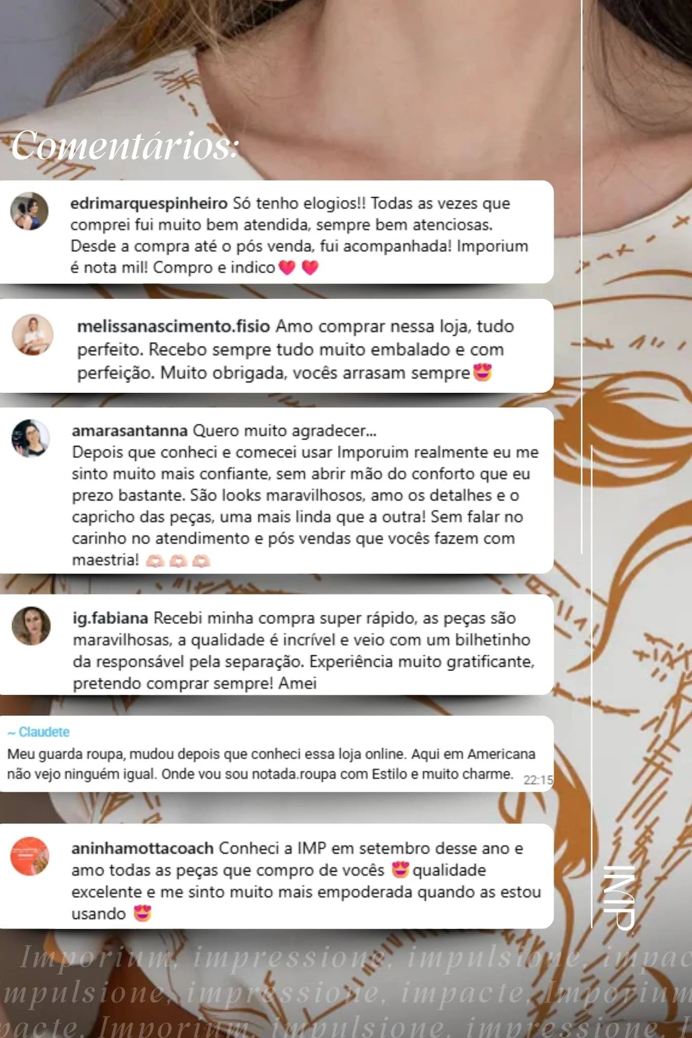 Blusa Manga Curta com Detalhe em Botão Crepe Classic Estampada Jade Bege