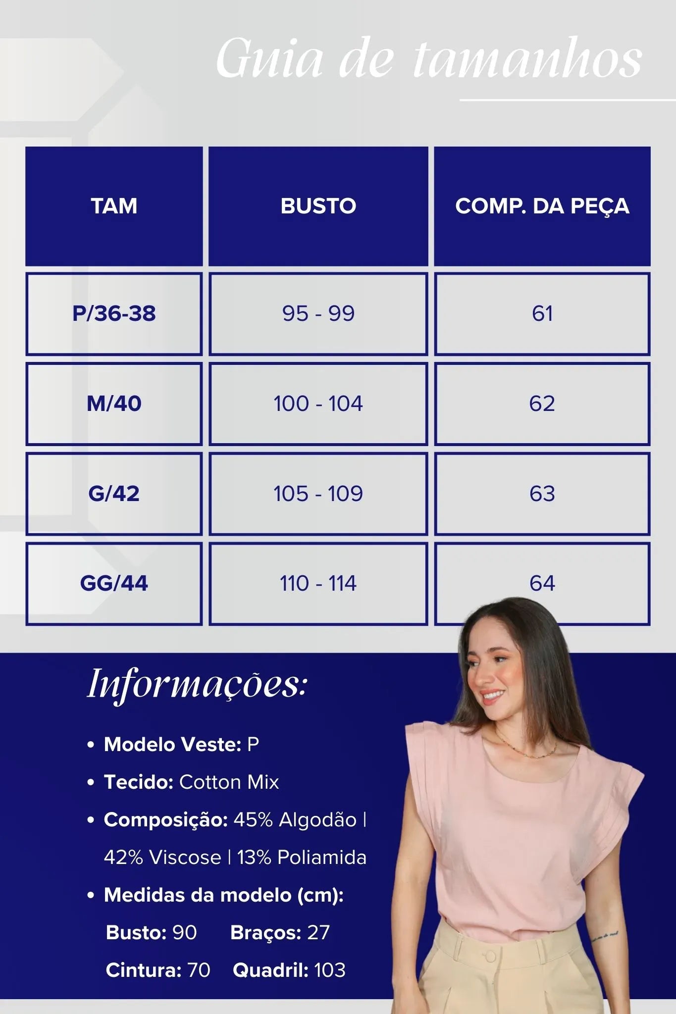 Blusa Regata Muscle Tee em Cotton Mix Detalhe Cava Dobrada Diana Rosa