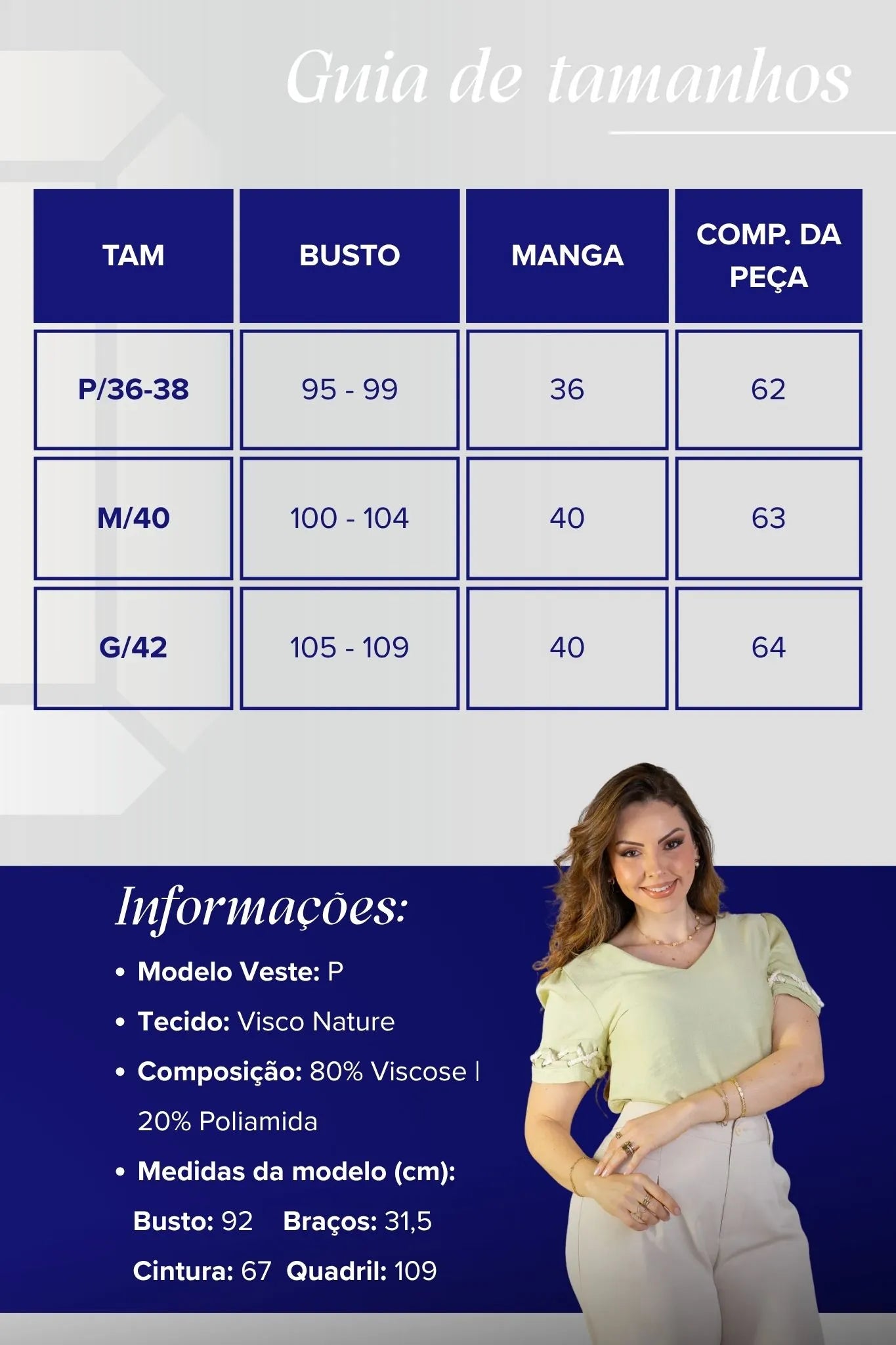 Blusa Manga Curta Detalhe Trançado Visco Nature Dira Paes Verde